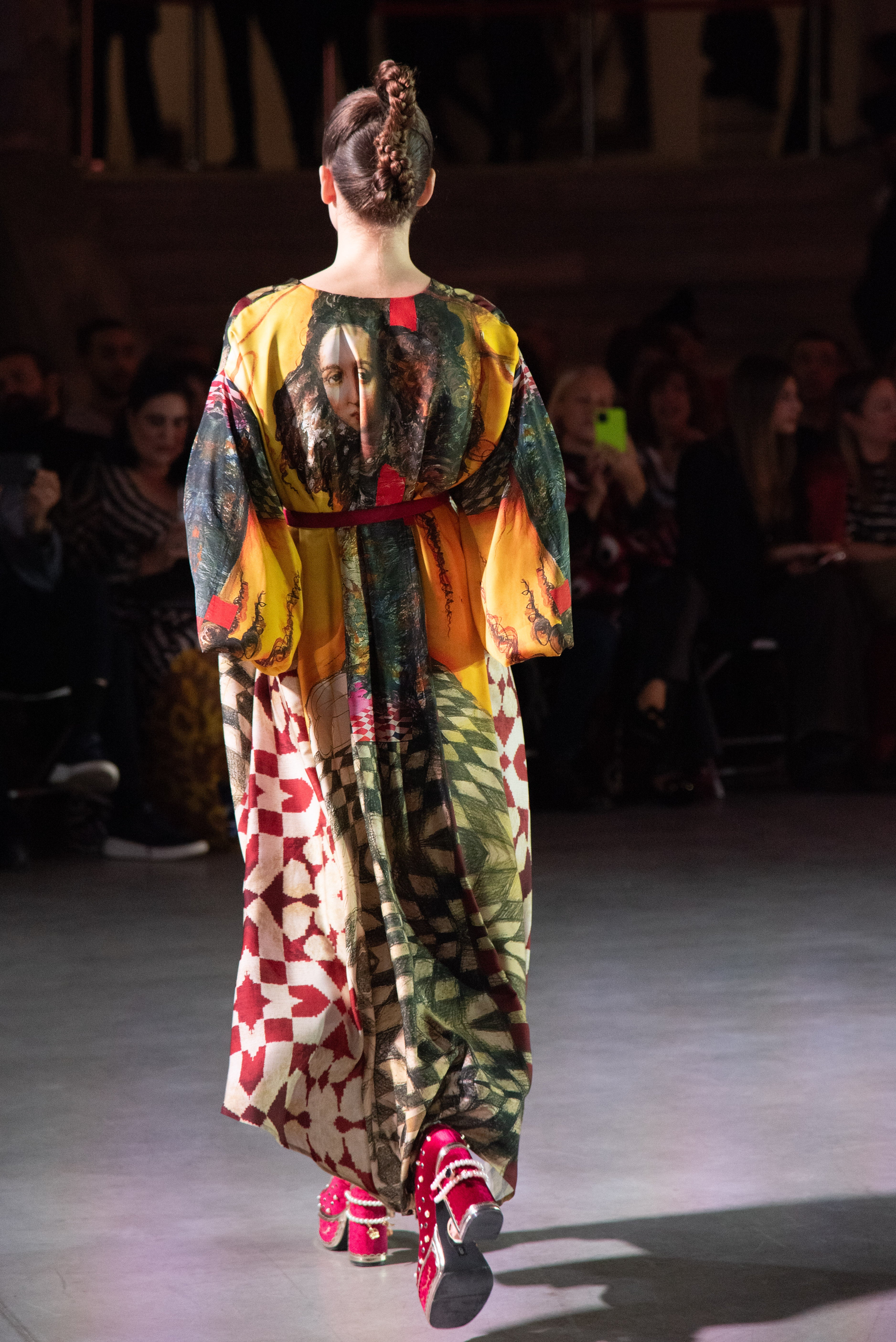 She in the wind - 55 Kimono