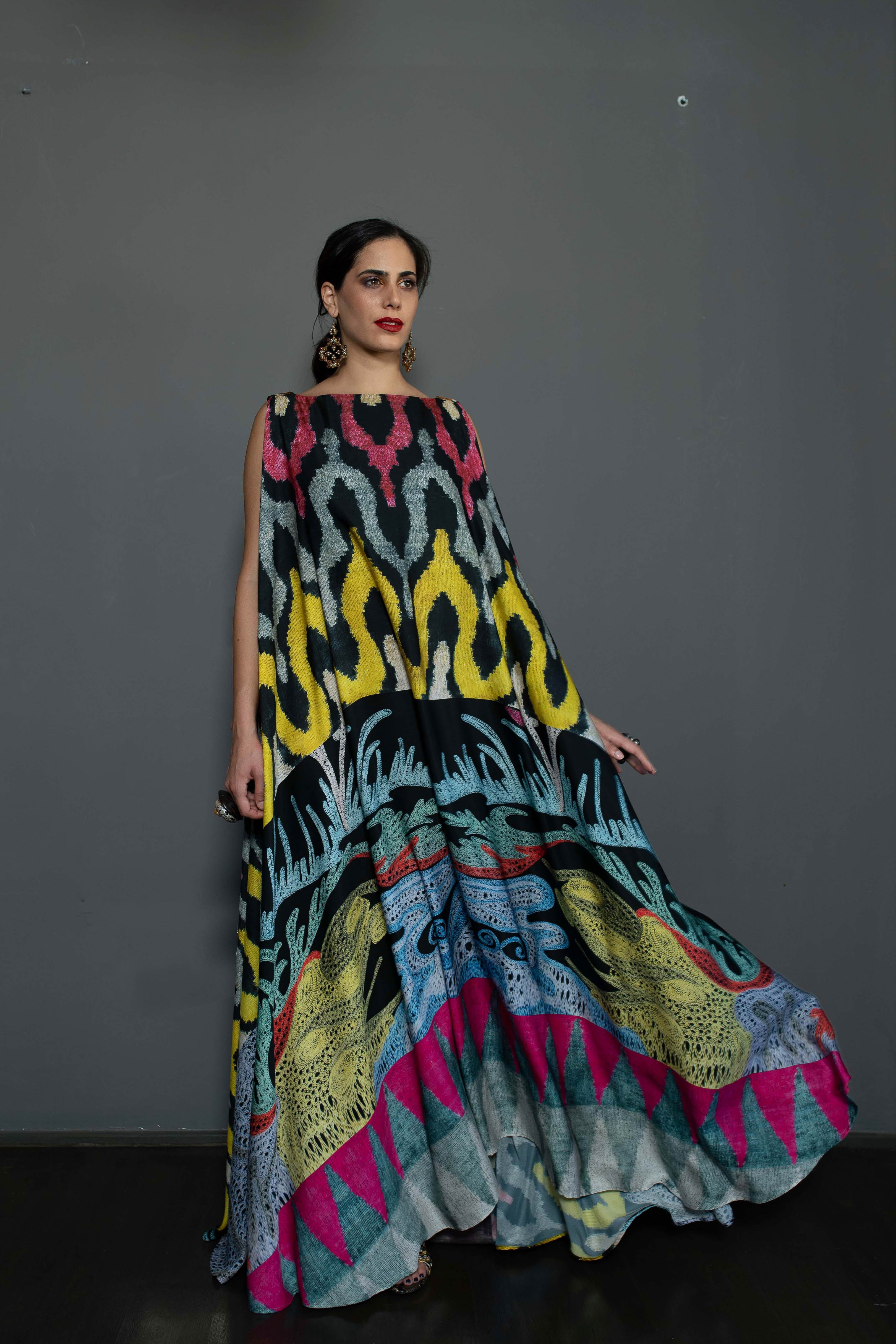 Kaleidoscope - 18 Kaftan Dress
