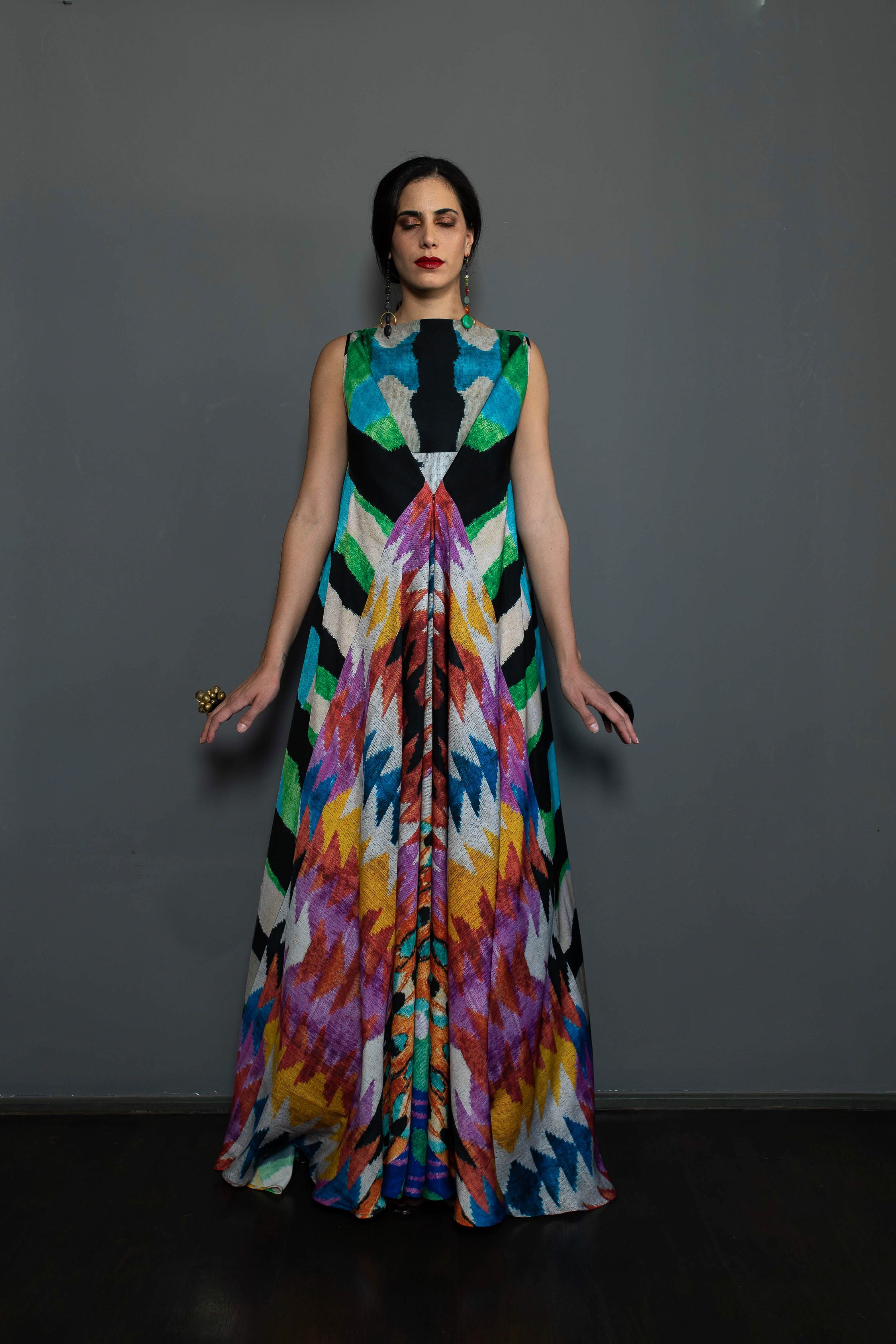 Kaleidoscope - 10 Kaftan Dress