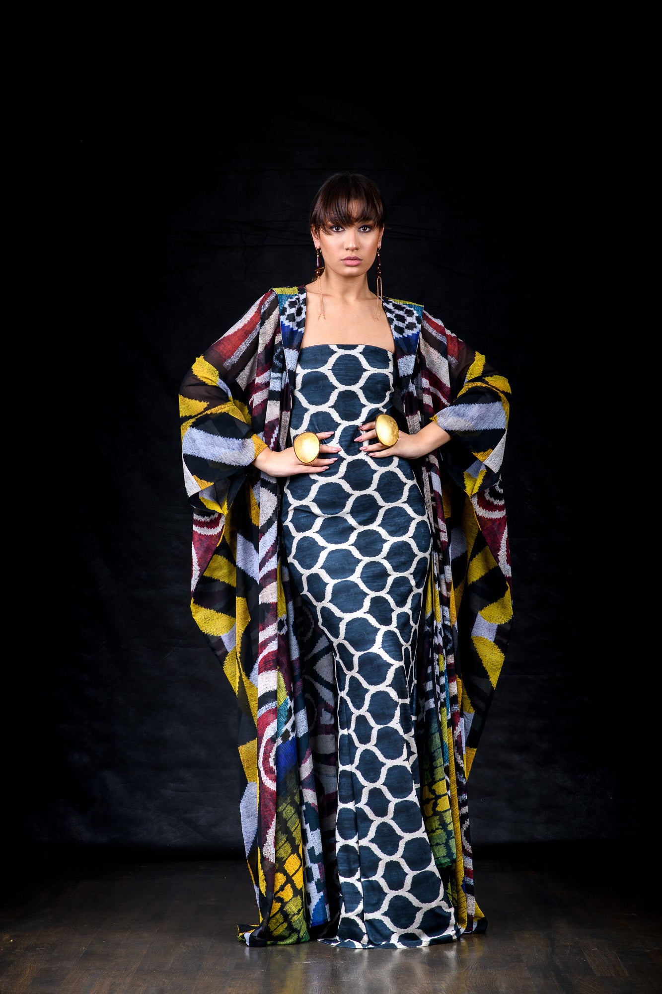 Arabesque Affinity - 72 Hooded Kimono