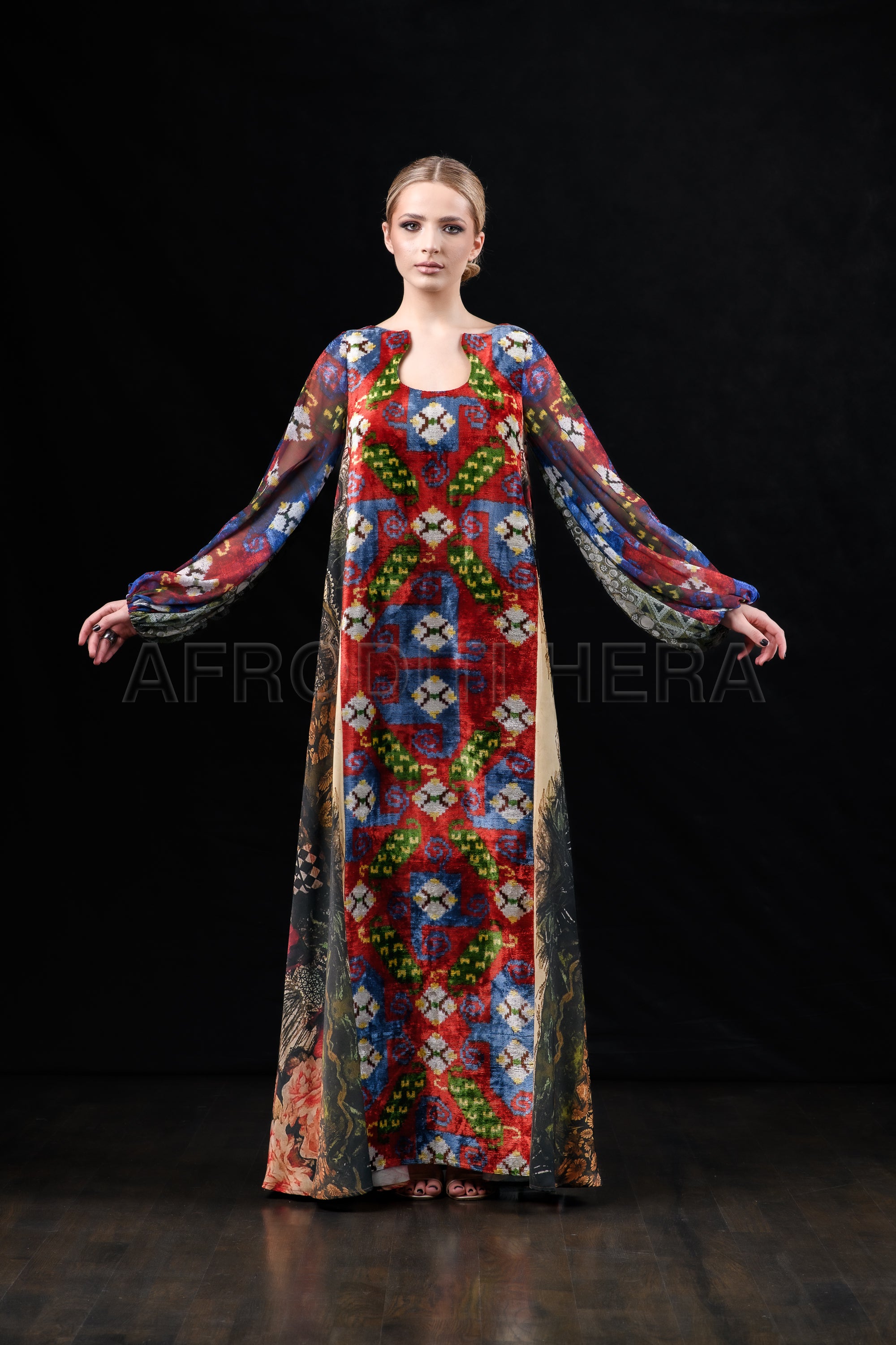 She in the wind - 06 Kaftan Dress