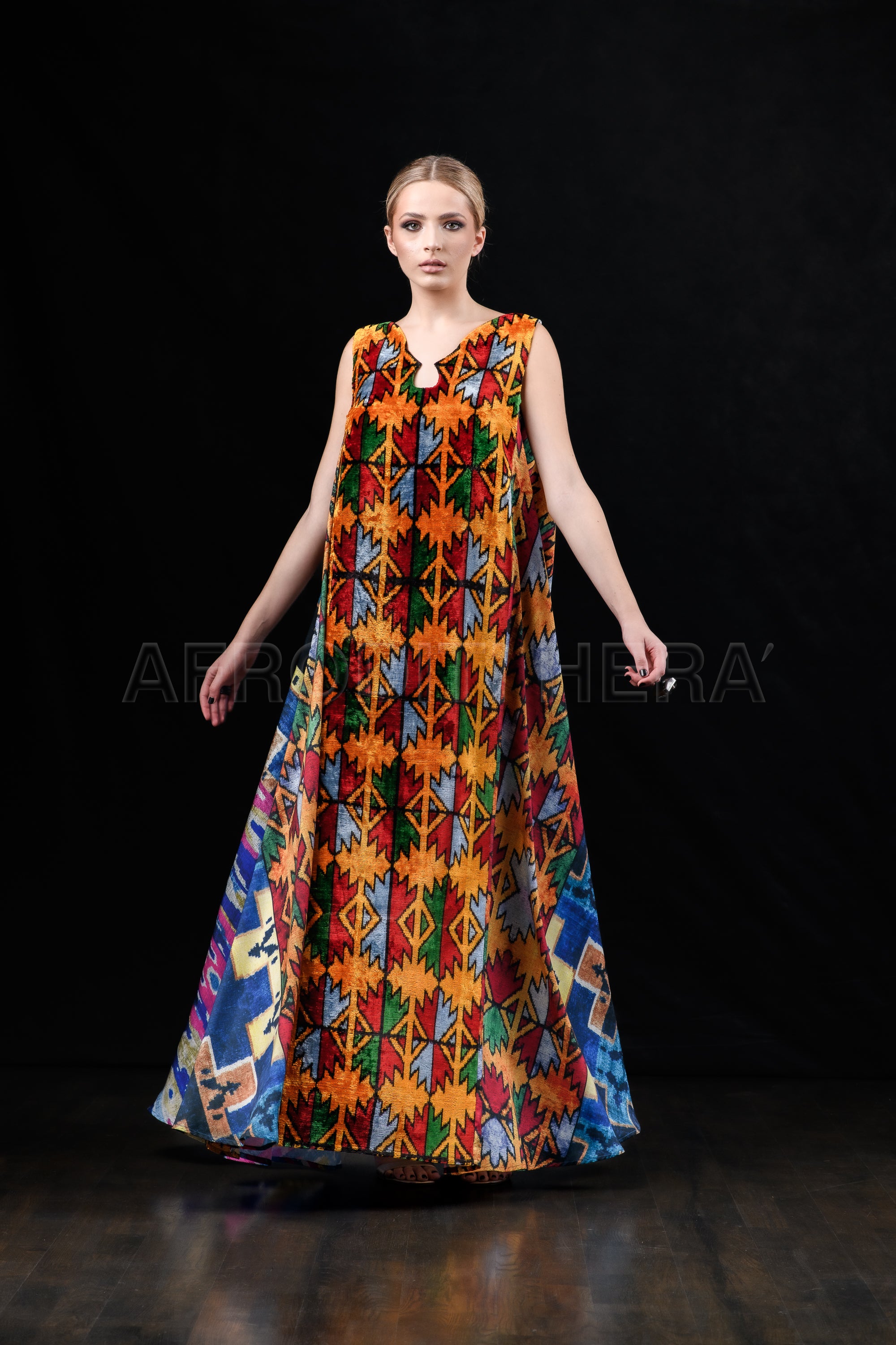 She in the wind - 09 Kaftan Dress