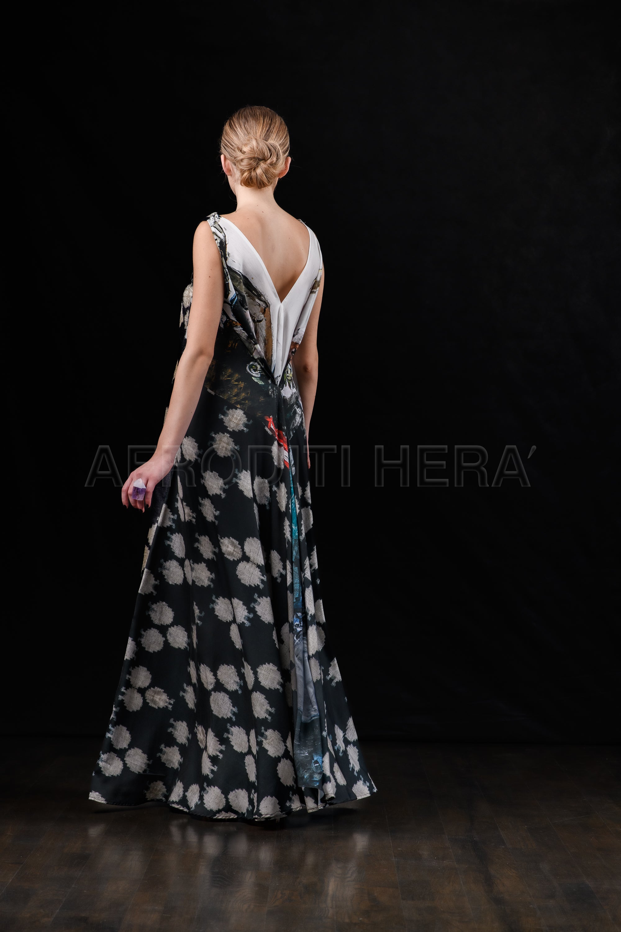 She in the wind - 12 Kaftan Dress