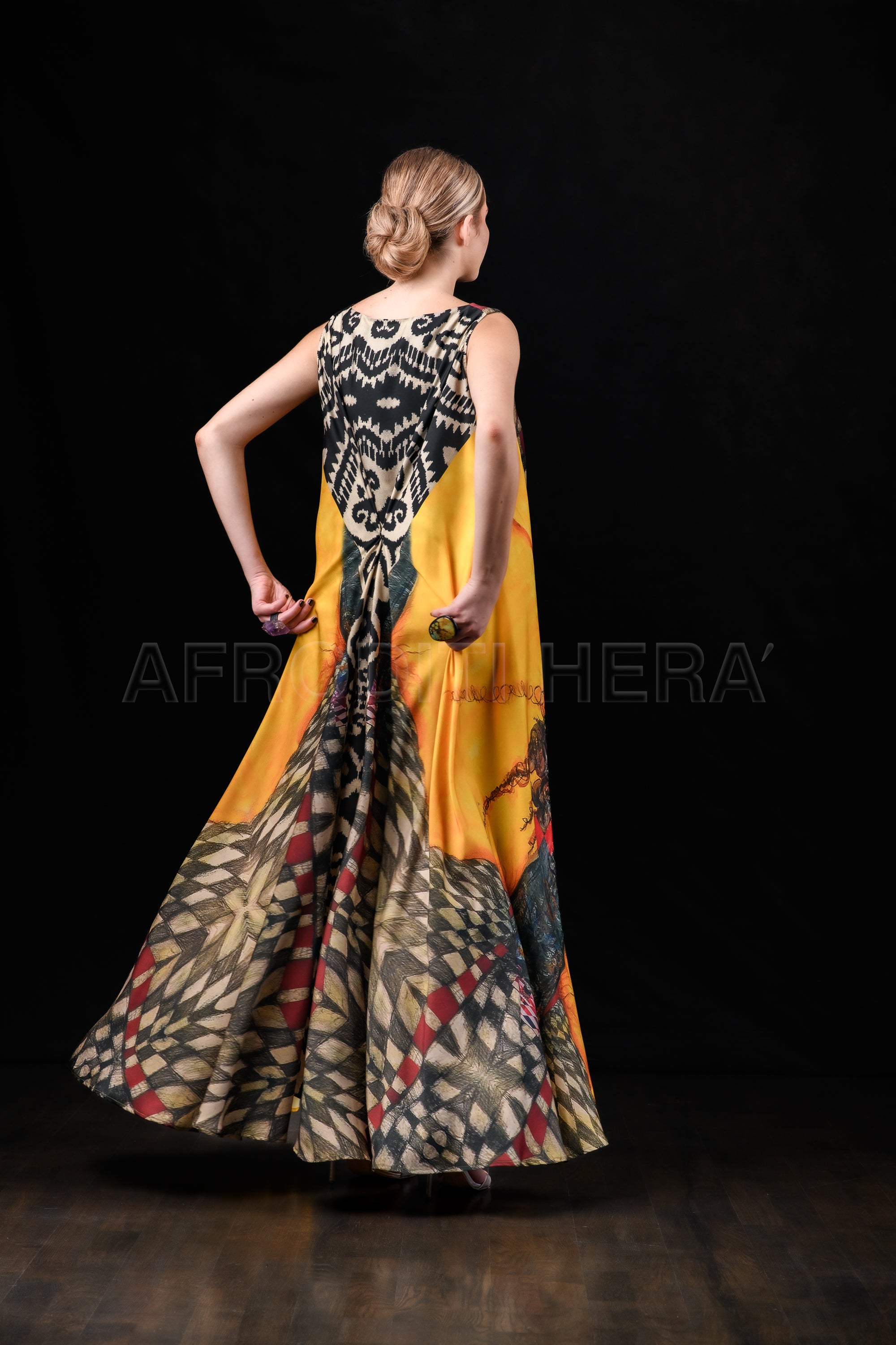 She in the wind - 17 Kaftan Dress