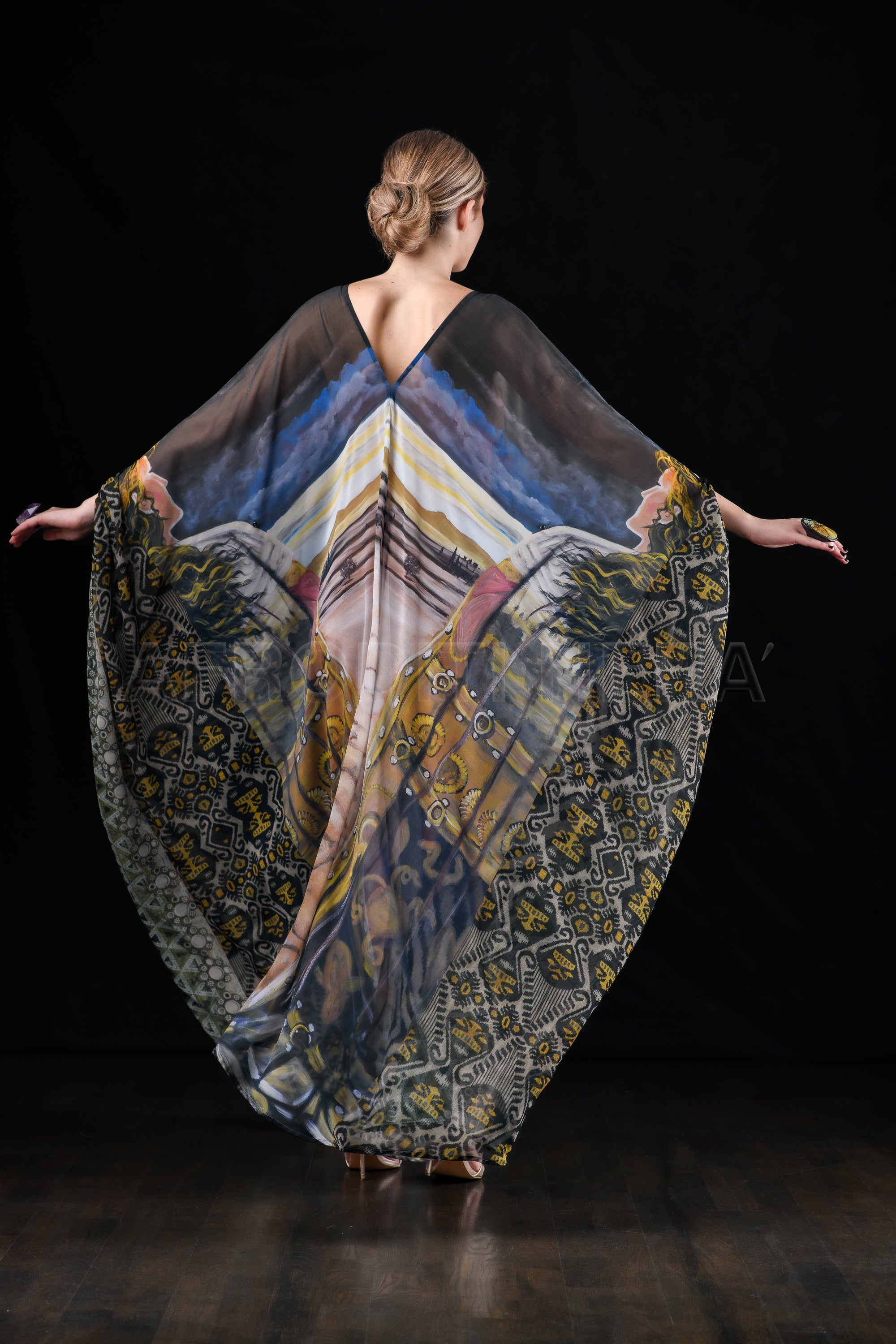 She in the wind - 20 Kaftan Dress