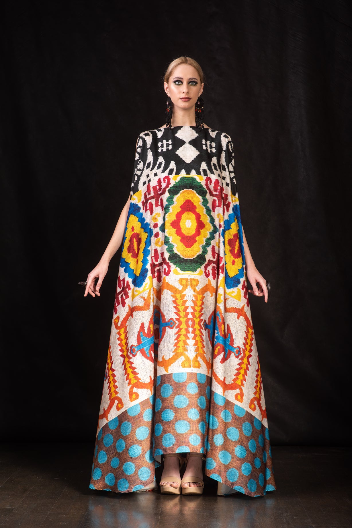 OPTIMISM - 07 KAFTAN DRESS