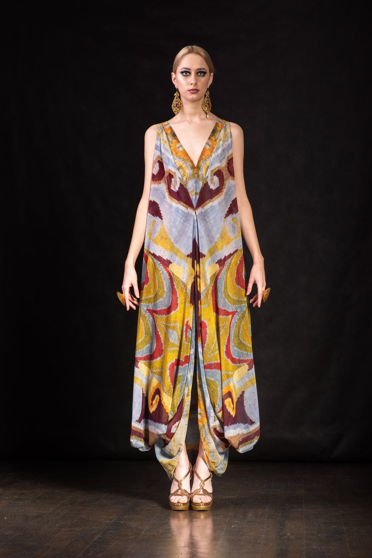 OPTIMISM - 69 KAFTAN DRESS