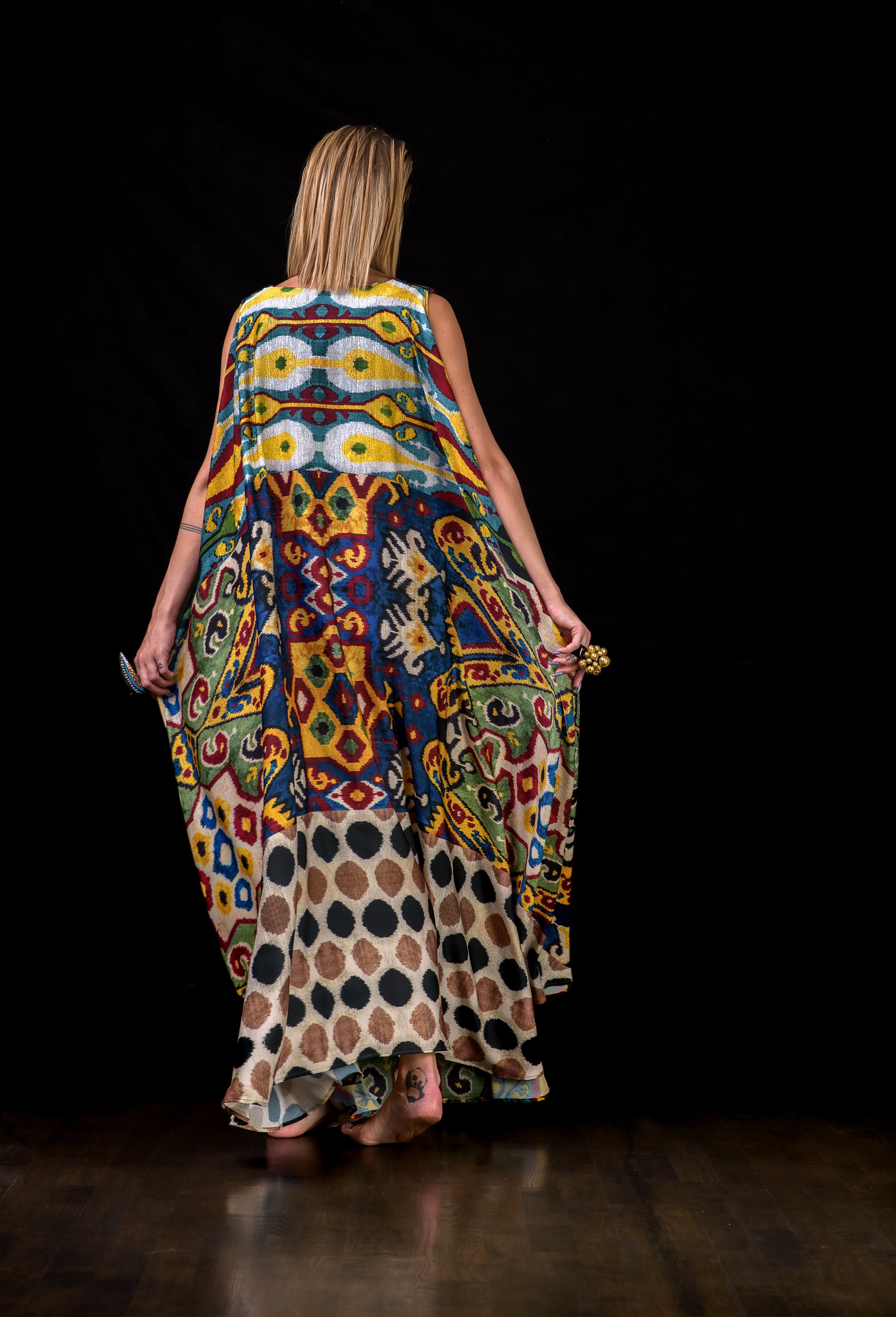 Whispers of the earth - 14 Kaftan Dress
