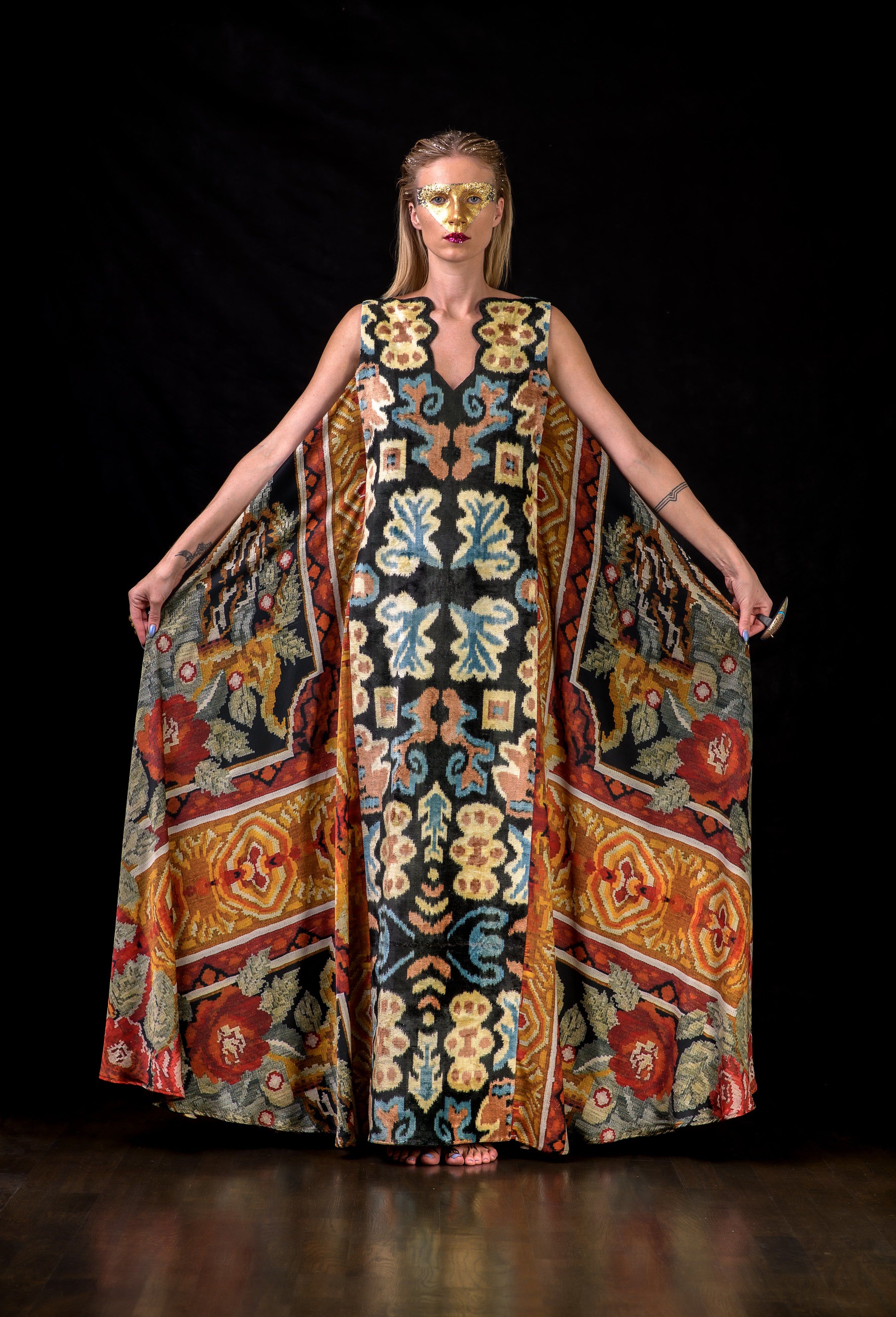 Whispers of the earth - 16 Kaftan Dress