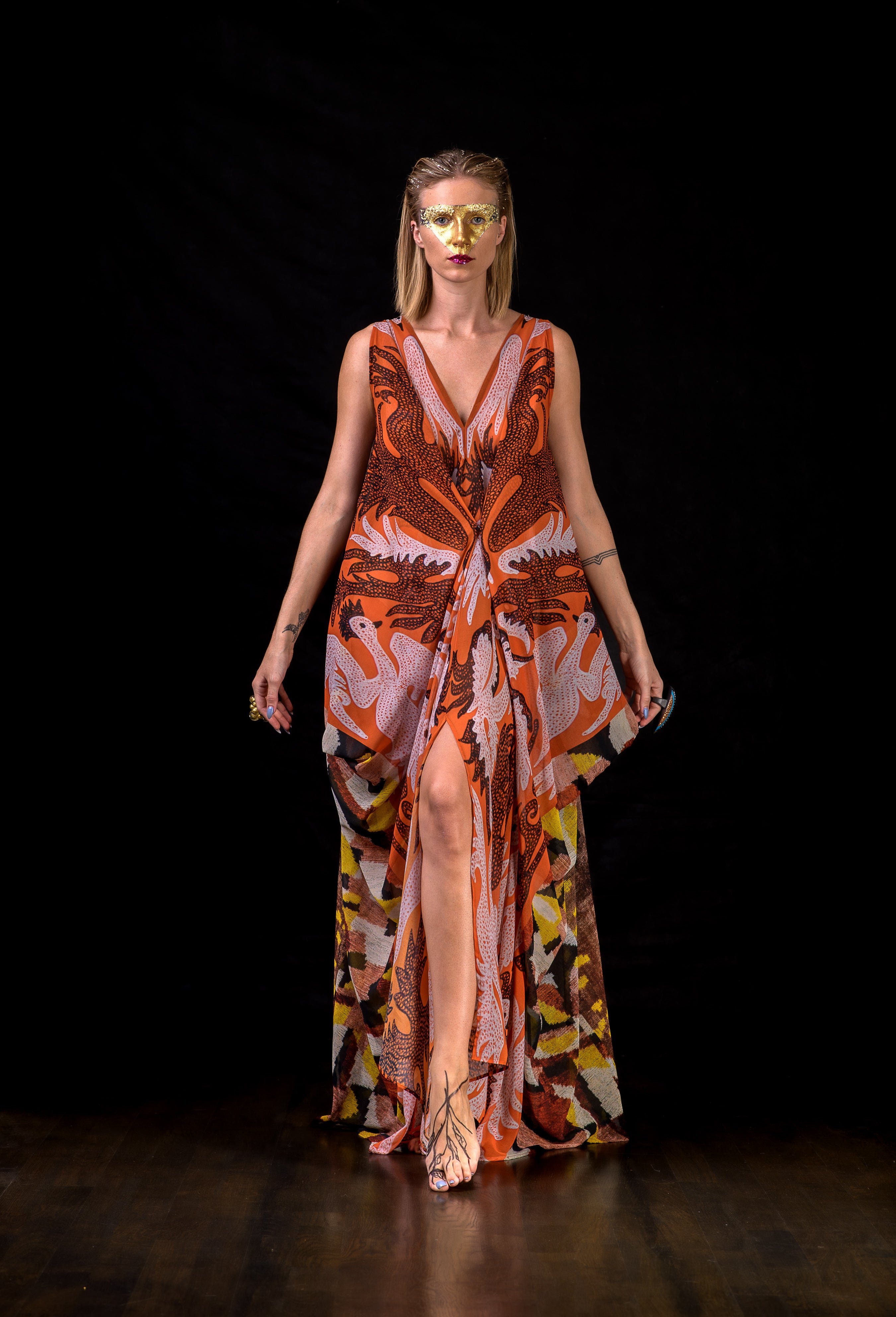 Whispers of the earth - 34 Kaftan Dress
