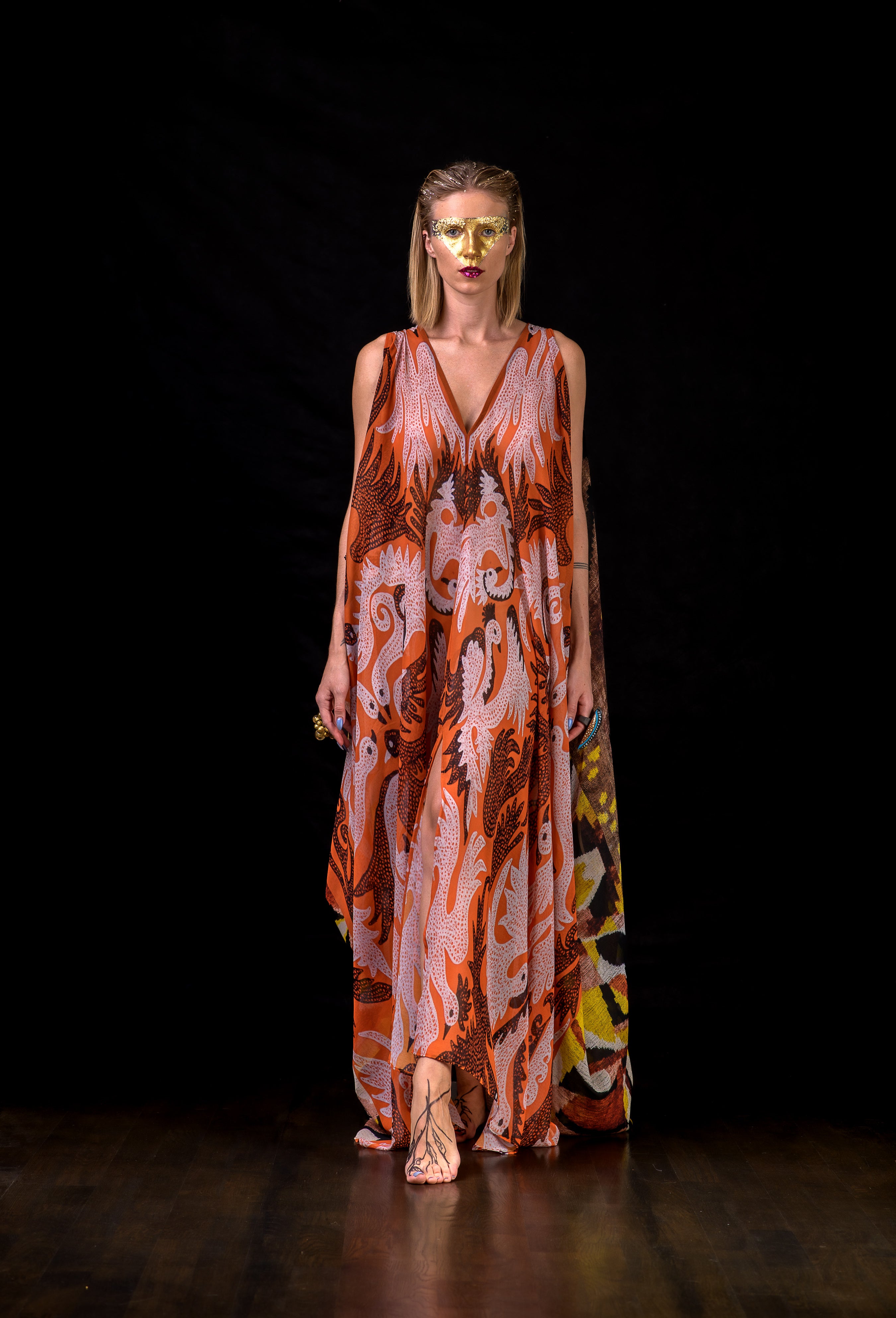 Whispers of the earth - 34 Kaftan Dress