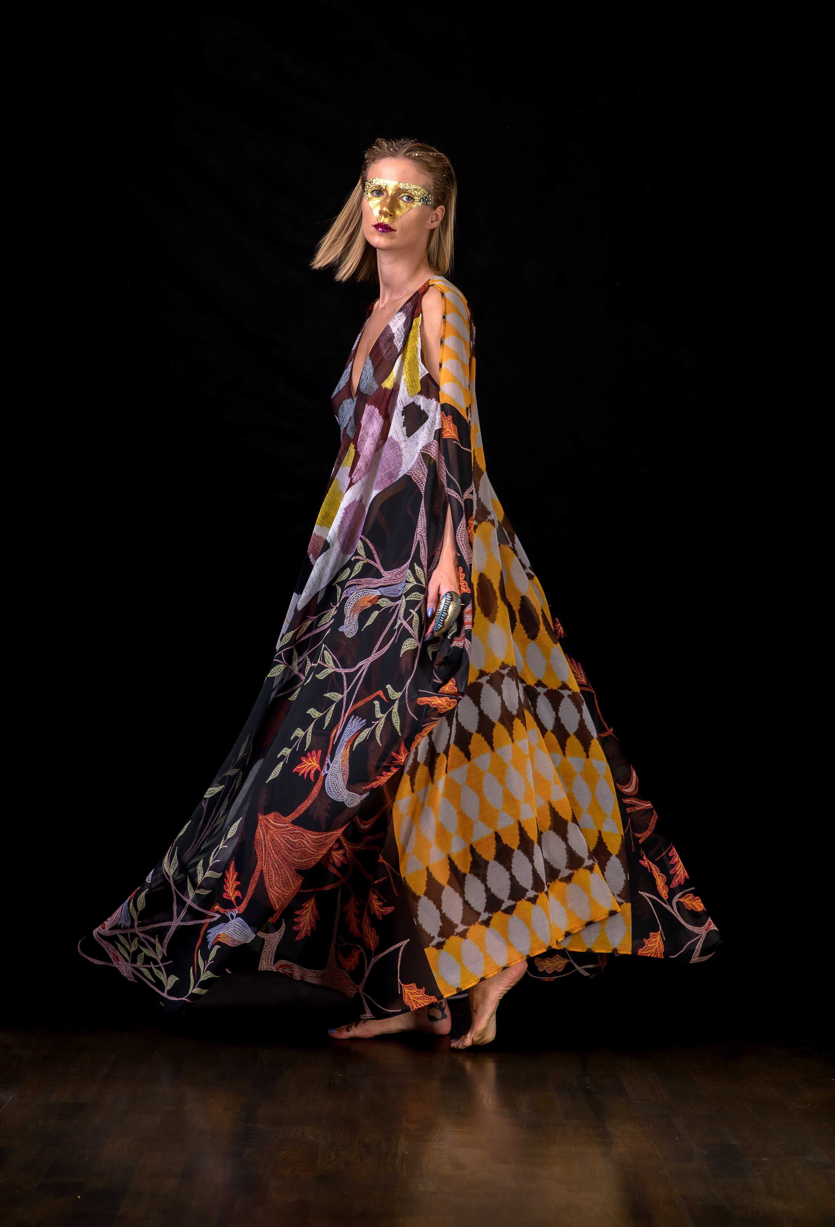 Whispers of the earth - 32 Kaftan Dress