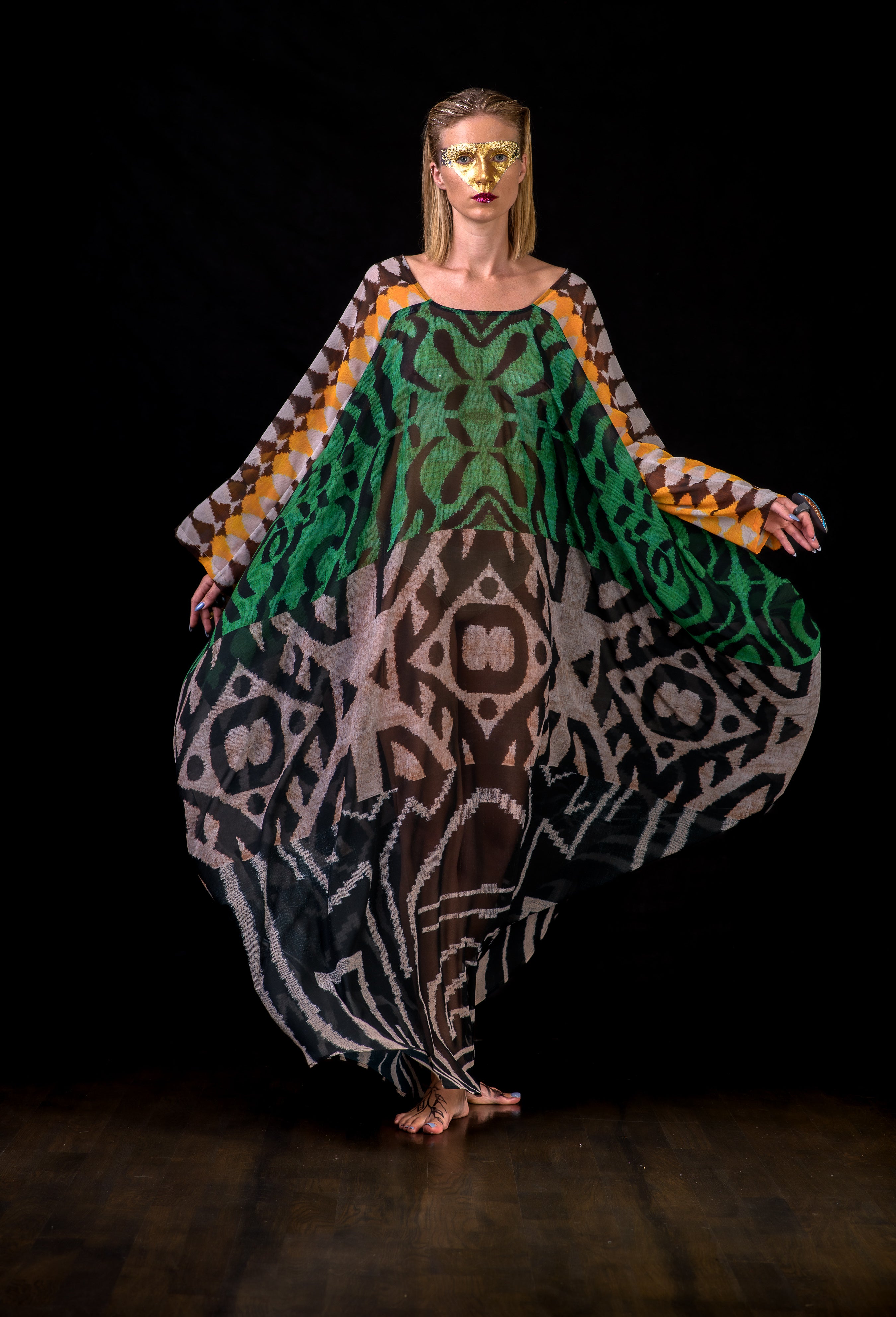 Whispers of the earth - 46 Kaftan Dress