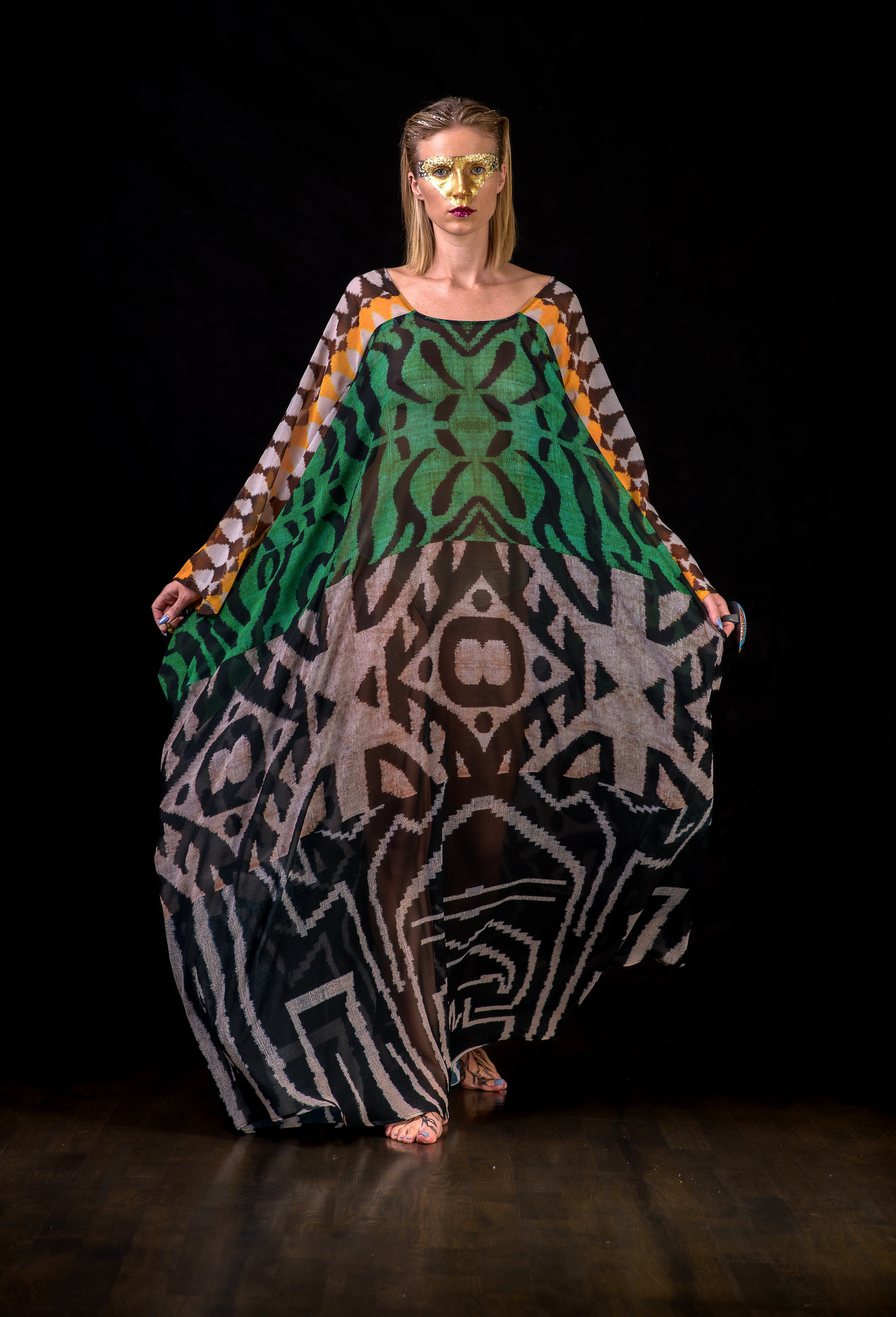 Whispers of the earth - 46 Kaftan Dress