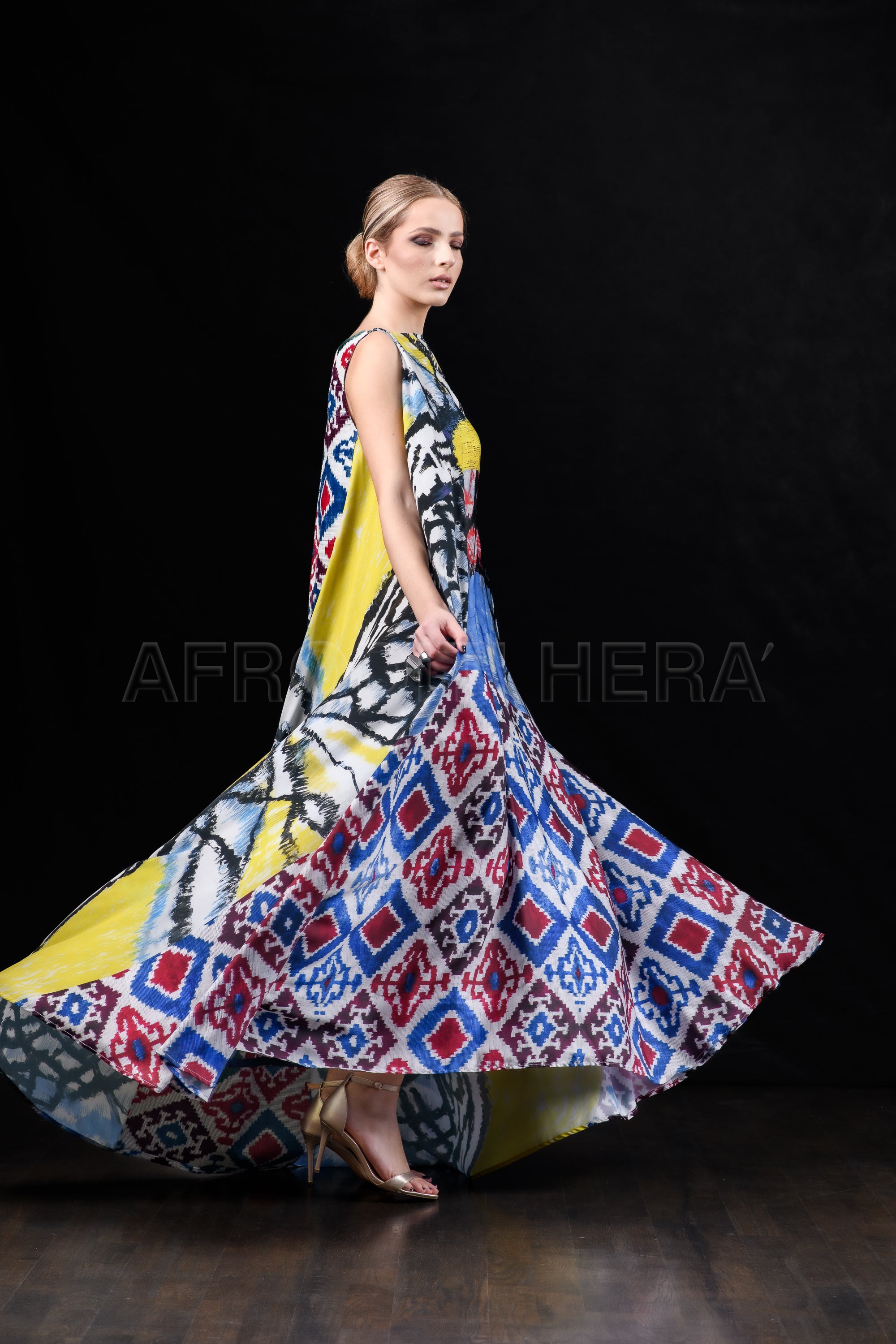 She in the wind - 07 Kaftan Dress