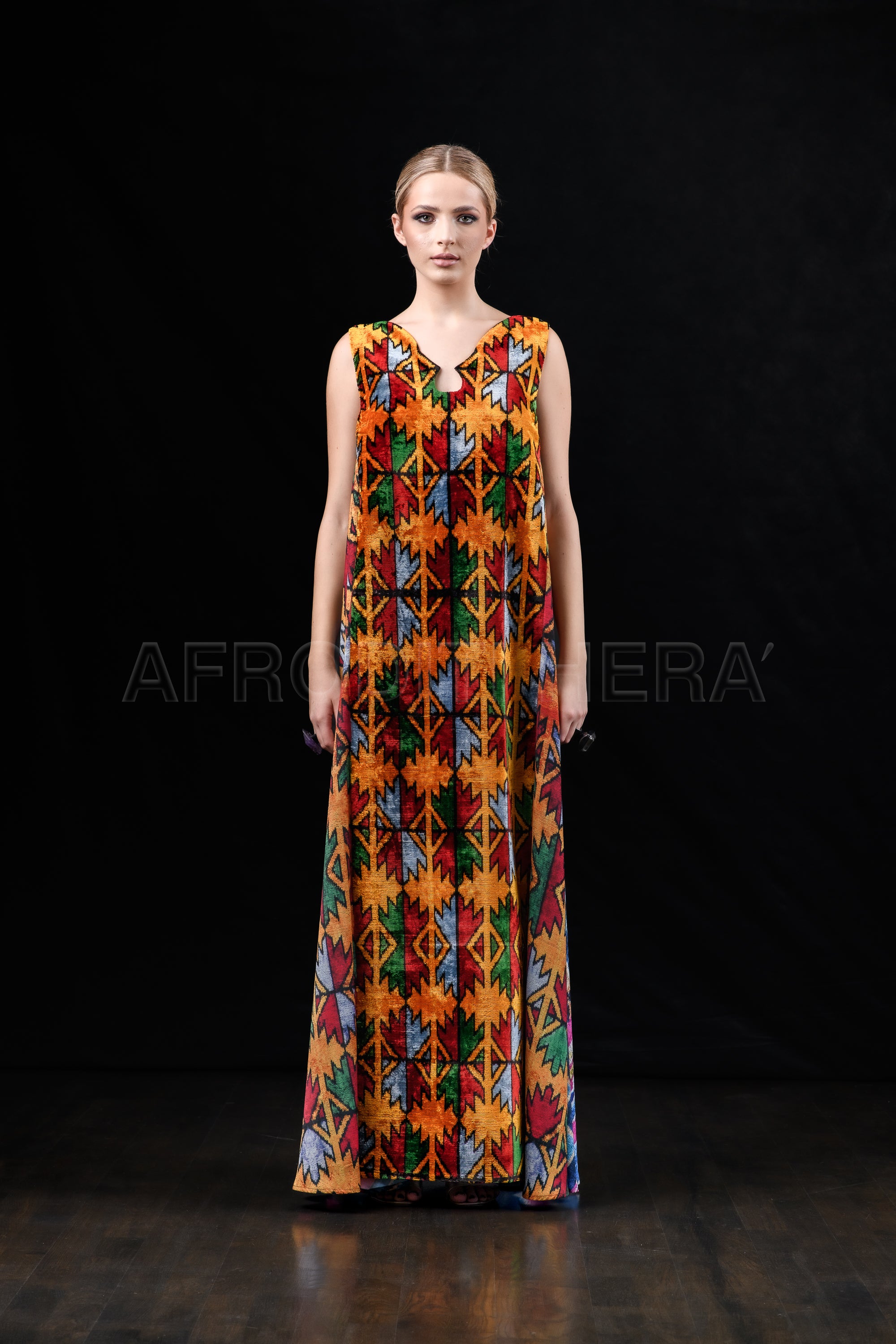 She in the wind - 09 Kaftan Dress