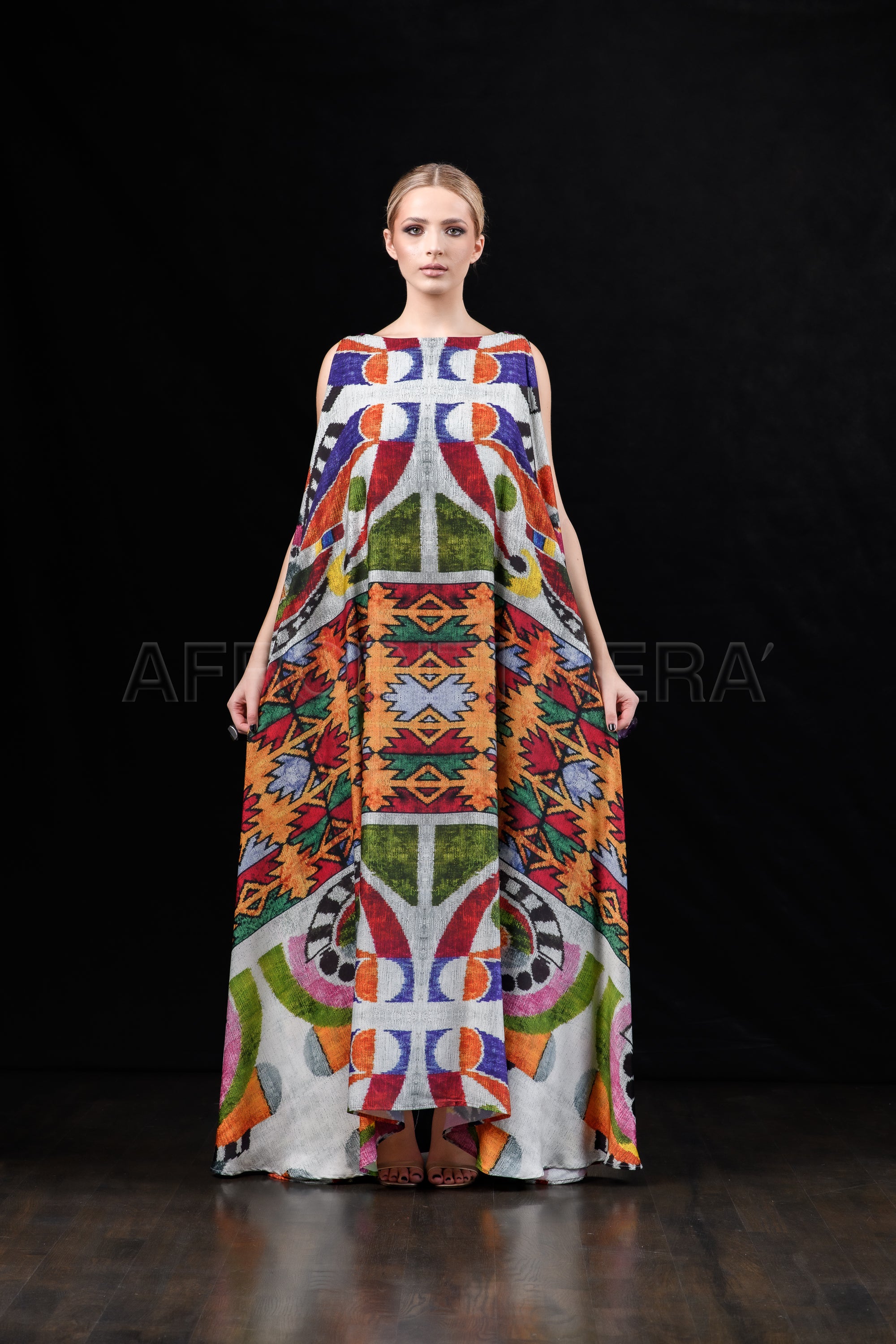 She in the wind - 14 Kaftan Dress