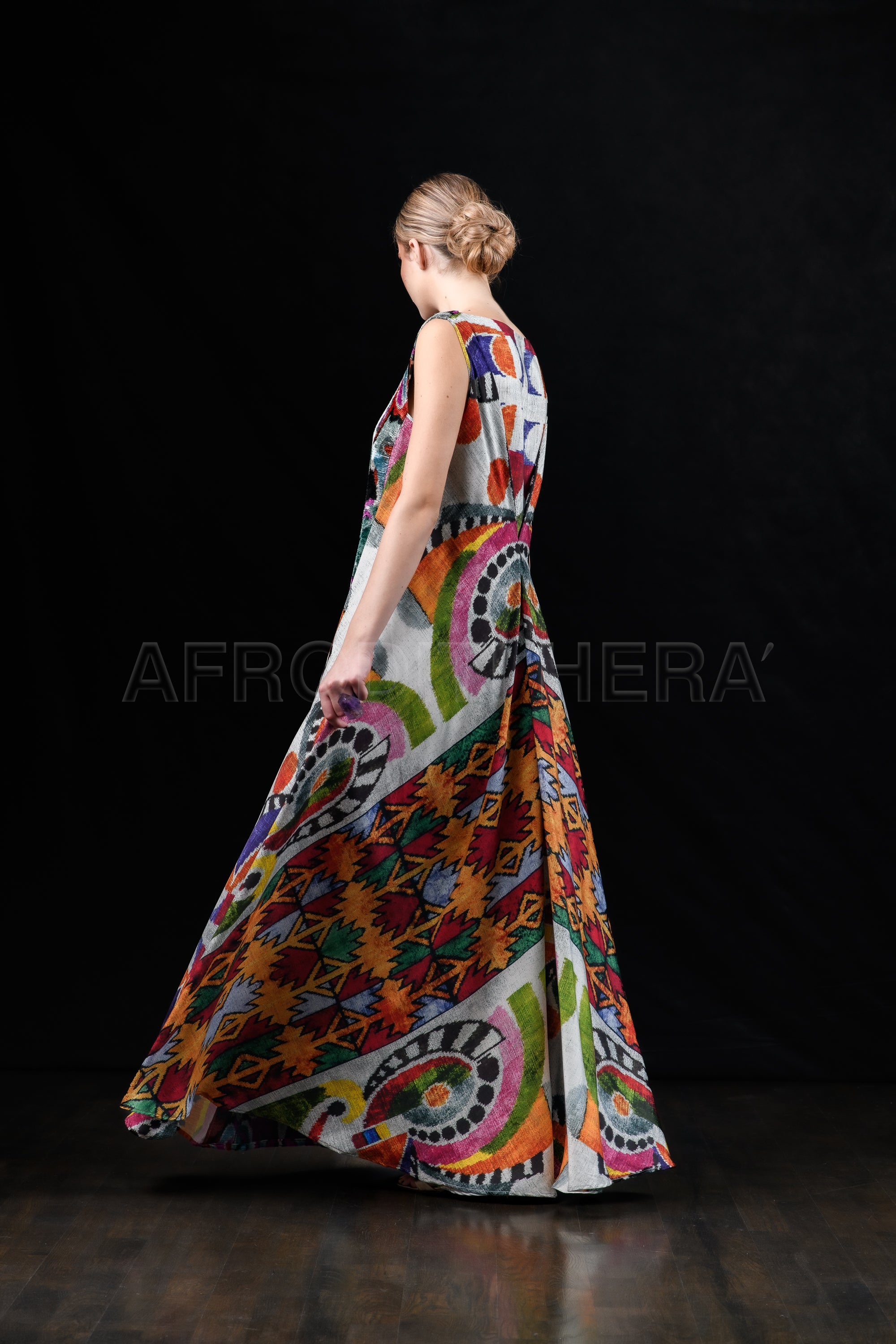 She in the wind - 14 Kaftan Dress