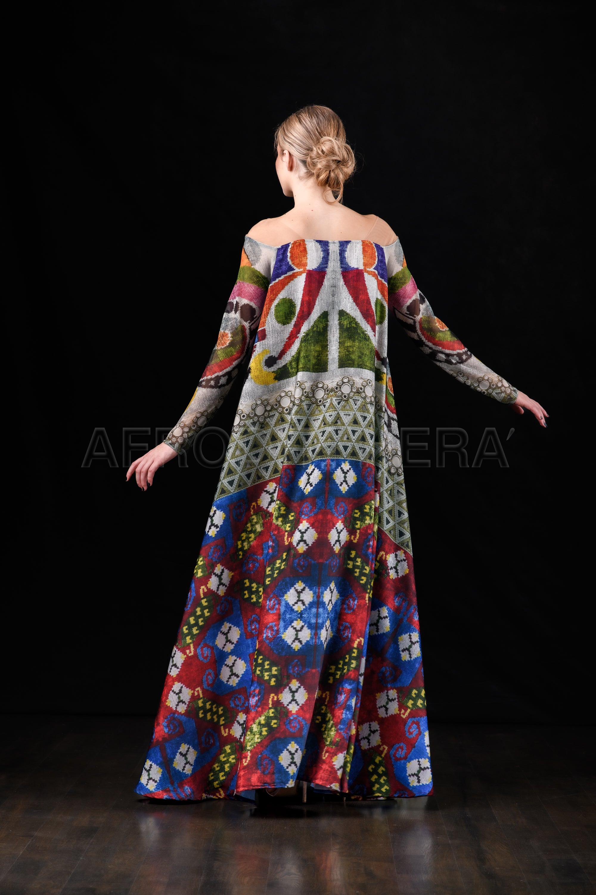 She in the wind - 15 Kaftan Dress