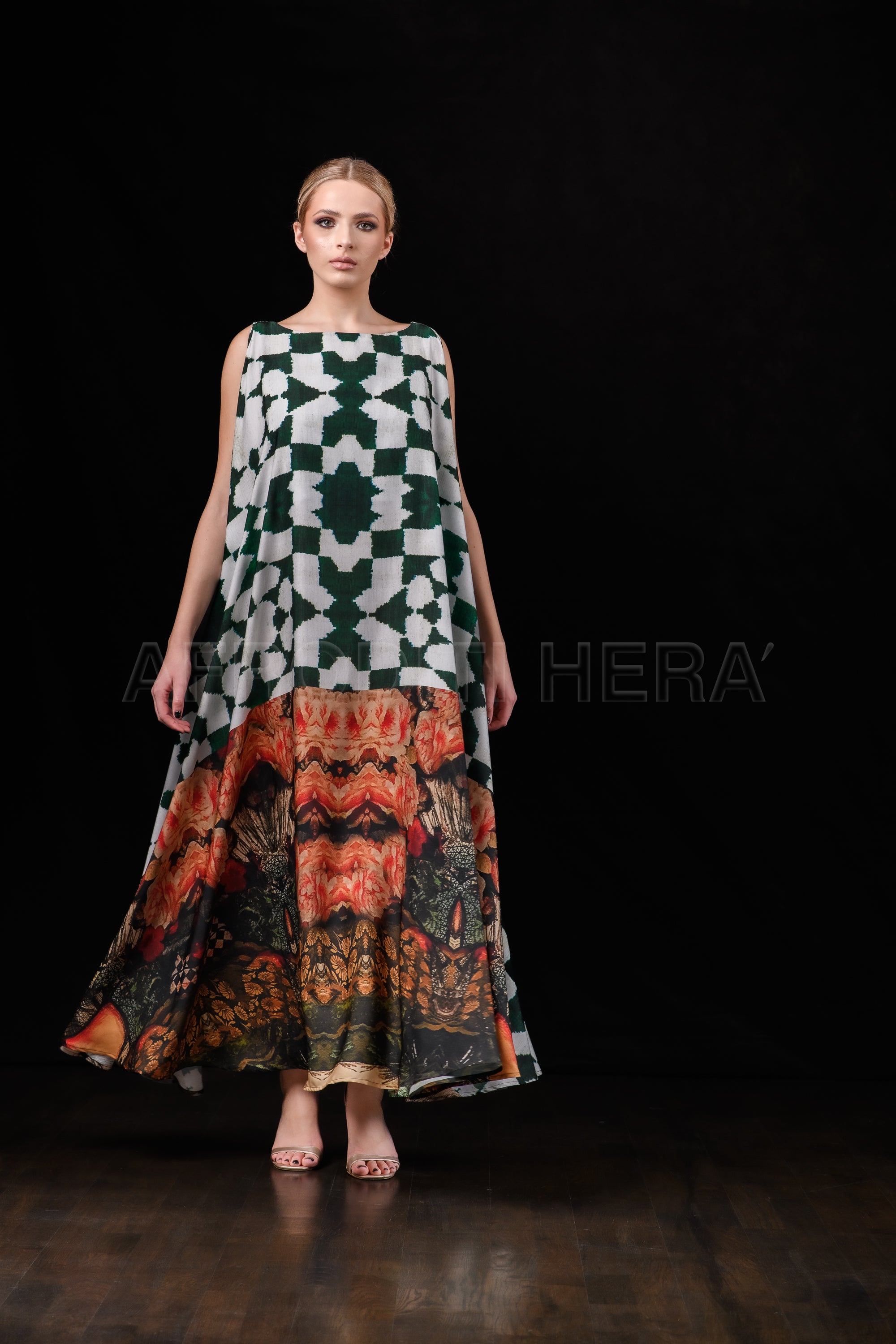 She in the wind - 16 Kaftan Dress