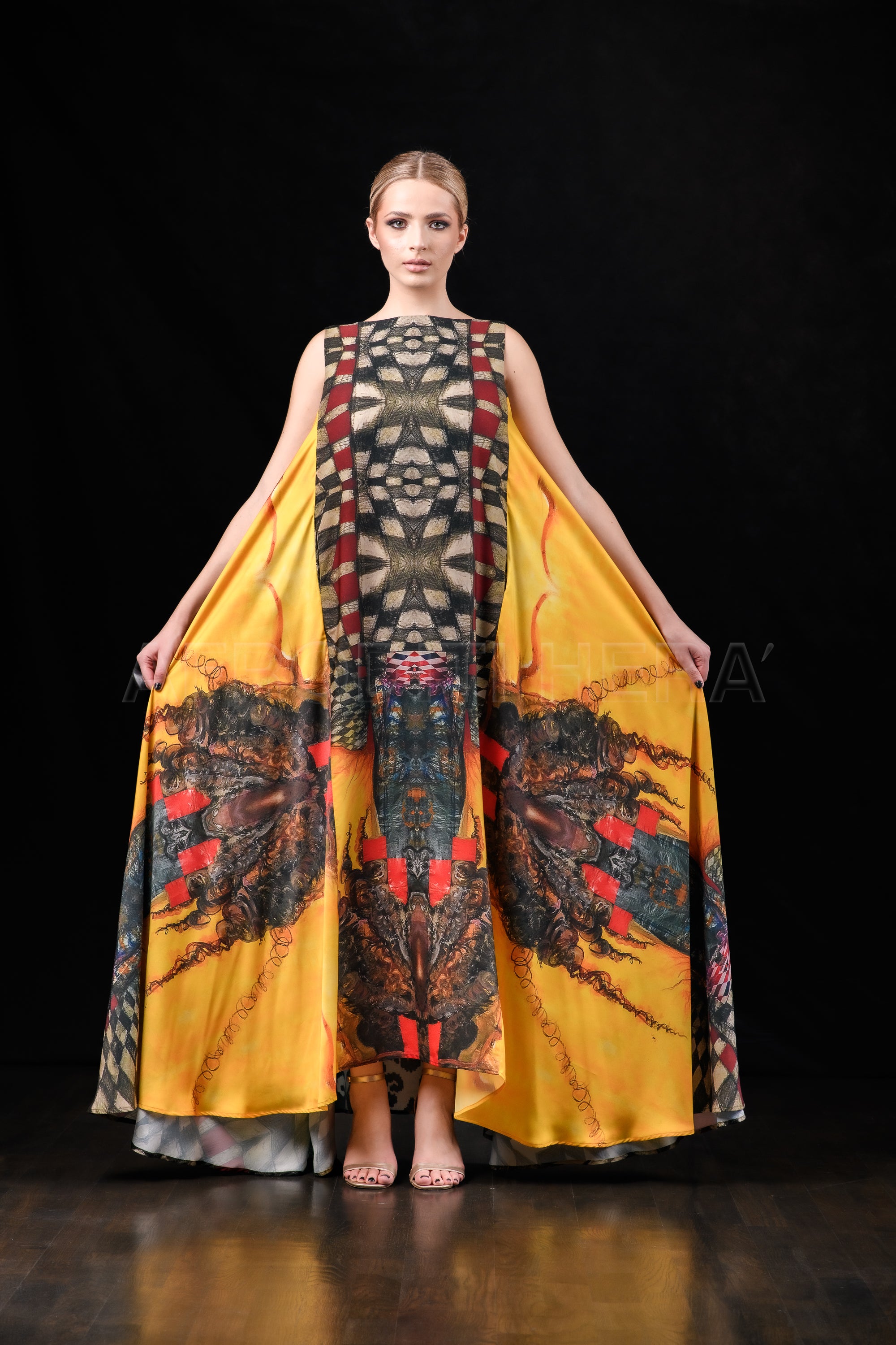 She in the wind - 17 Kaftan Dress