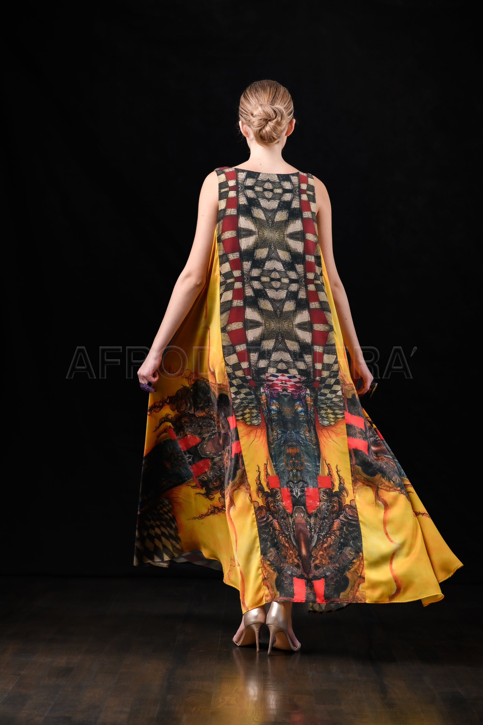 She in the wind - 17 Kaftan Dress