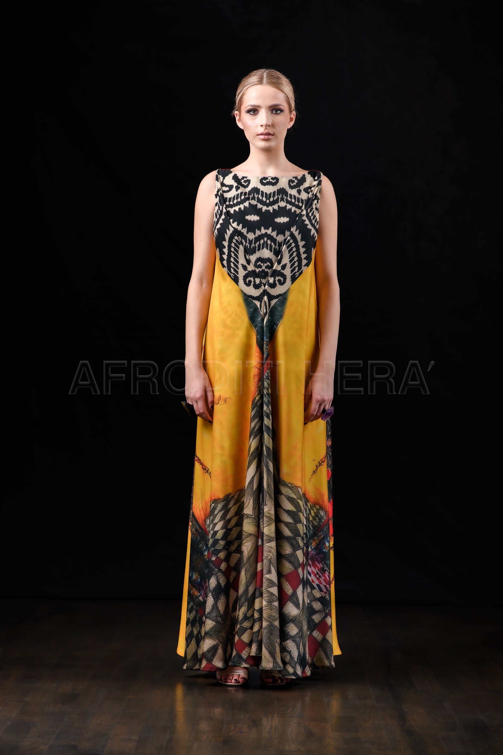 She in the wind - 17 Kaftan Dress