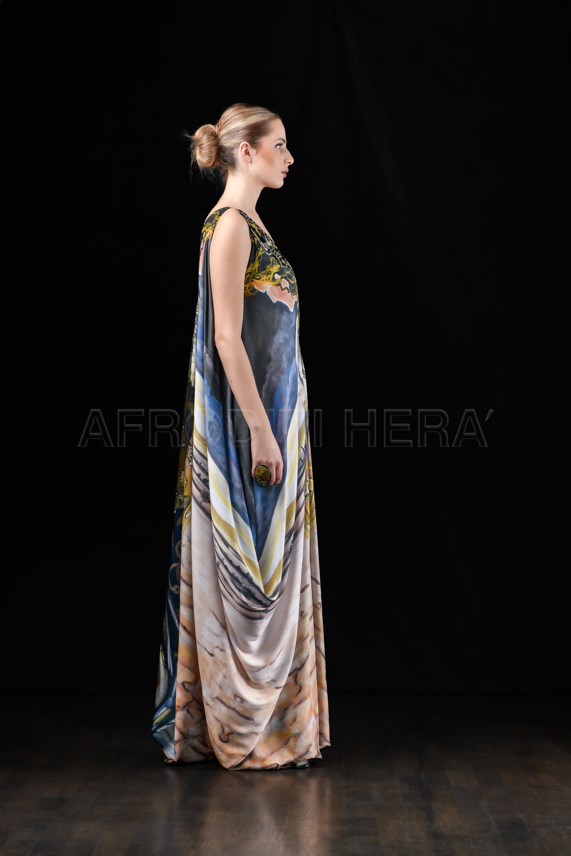 She in the wind - 20A Kaftan Dress