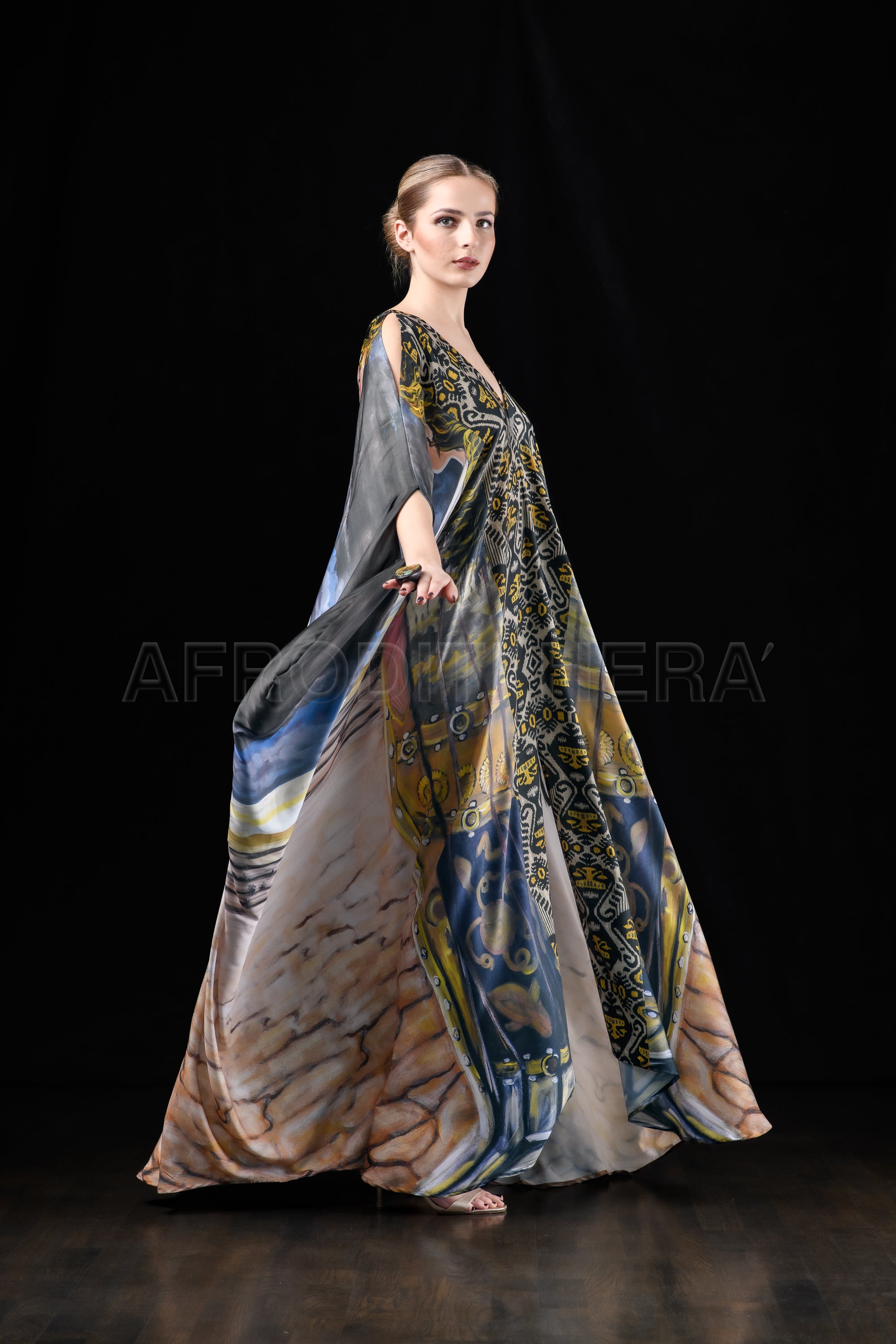 She in the wind - 20A Kaftan Dress