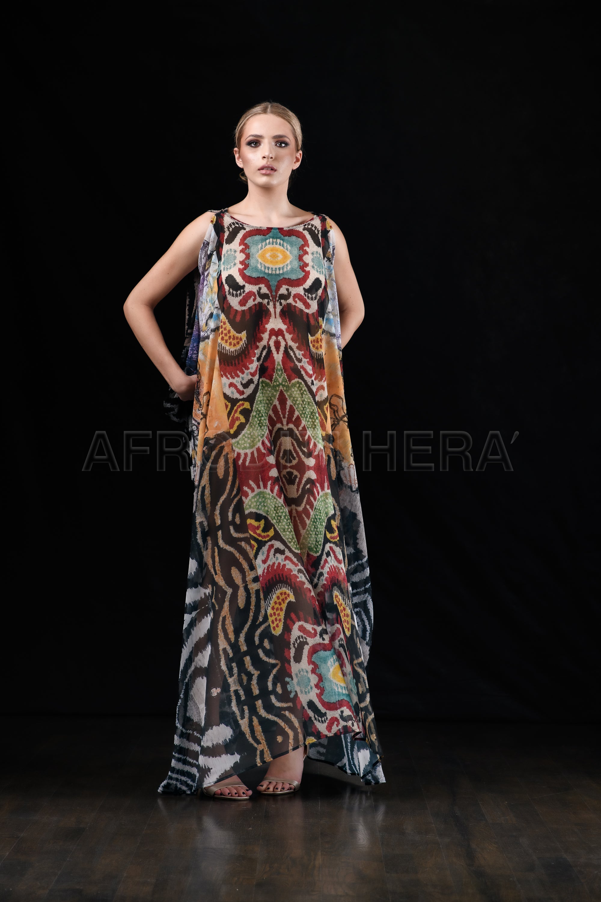 She in the wind - 22 Kaftan Dress
