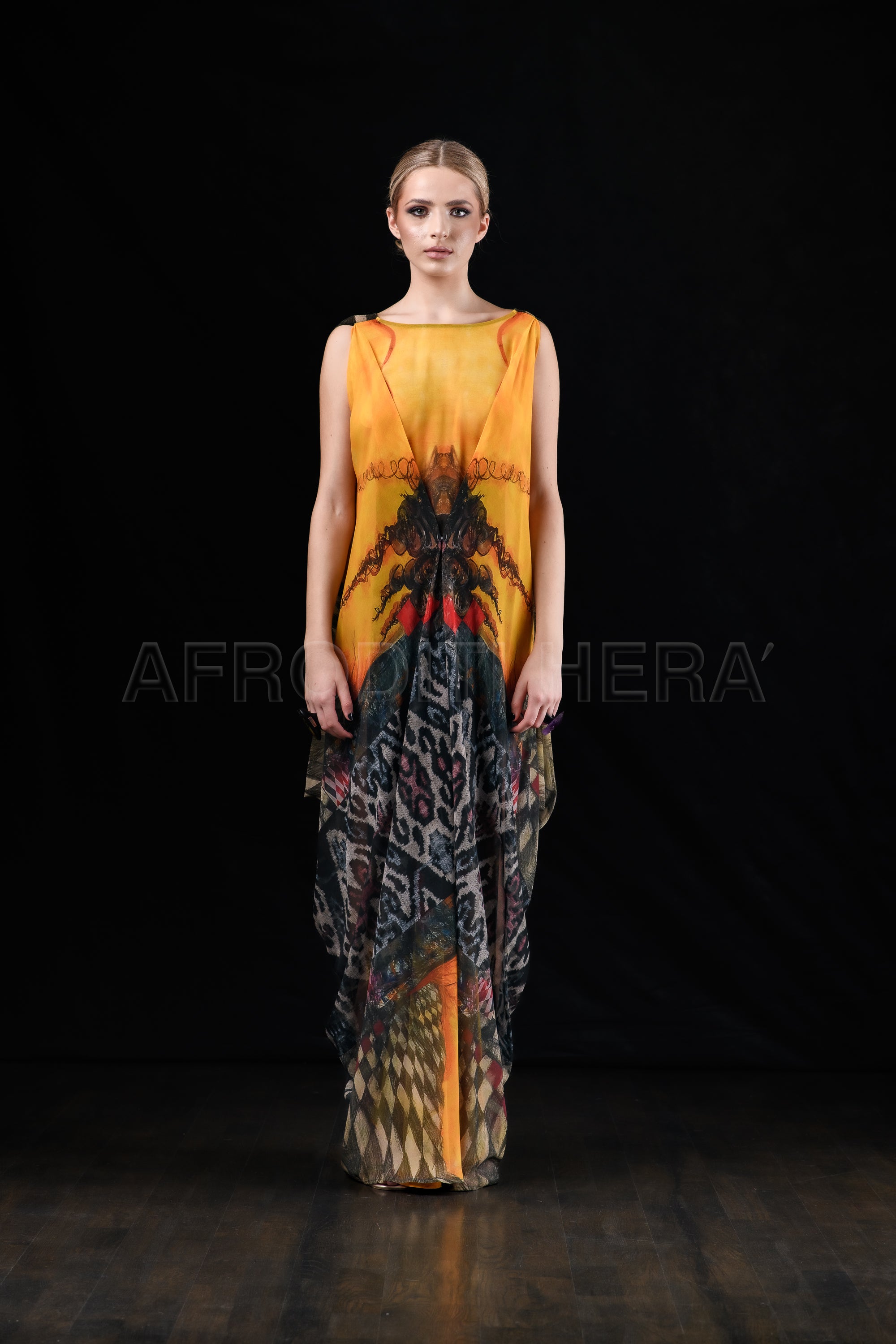 She in the wind - 25 Kaftan Dress