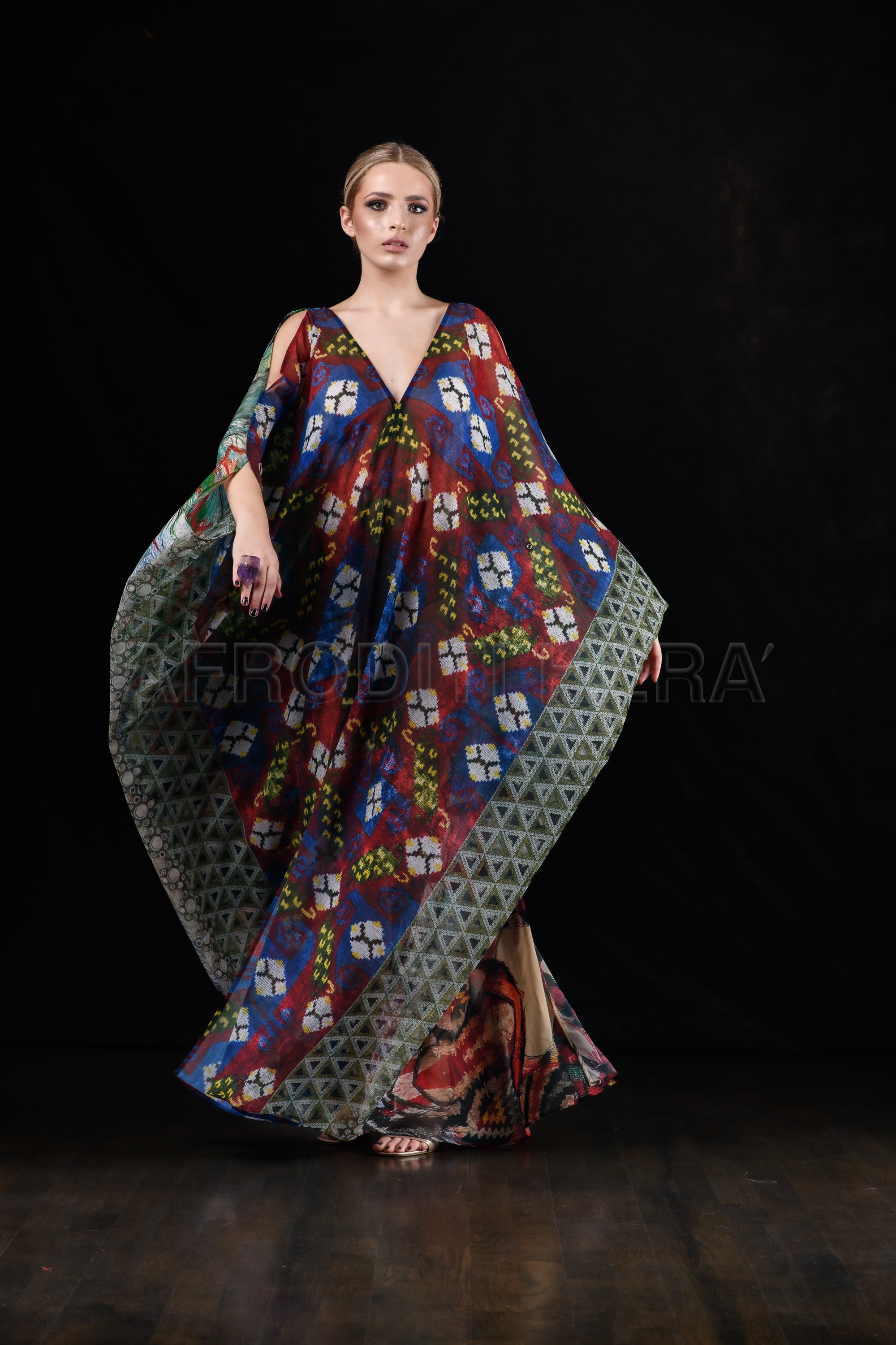 She in the wind - 27 Kaftan Dress