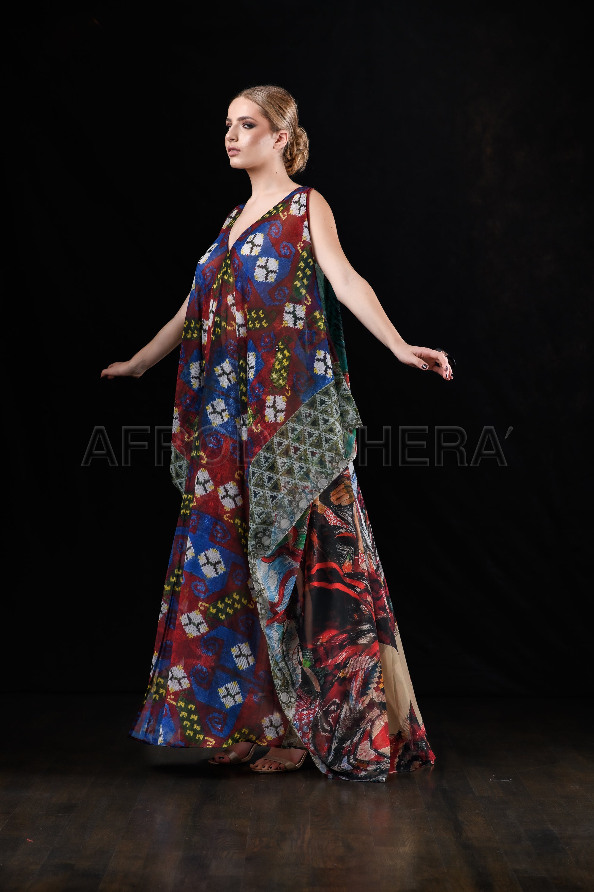 She in the wind - 27 Kaftan Dress