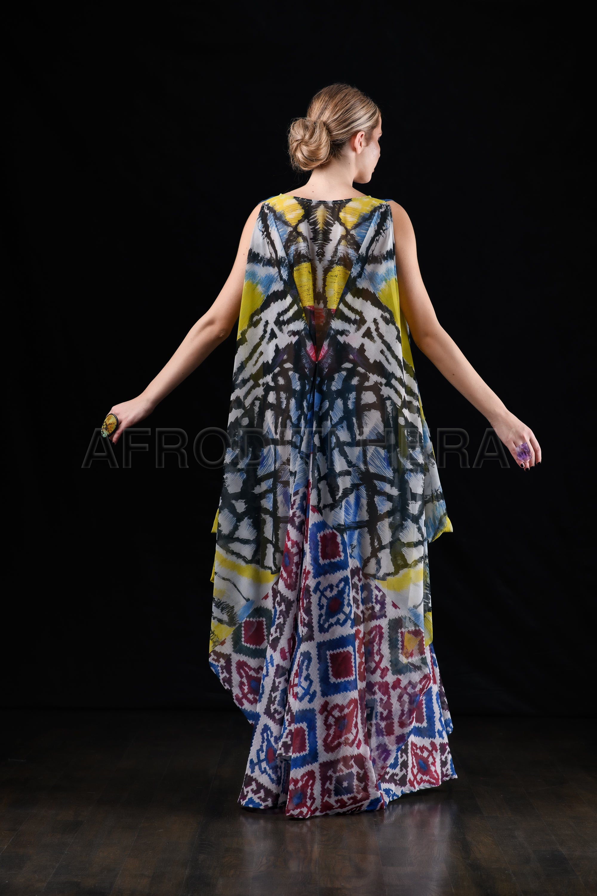 She in the wind - 29 Kaftan Dress