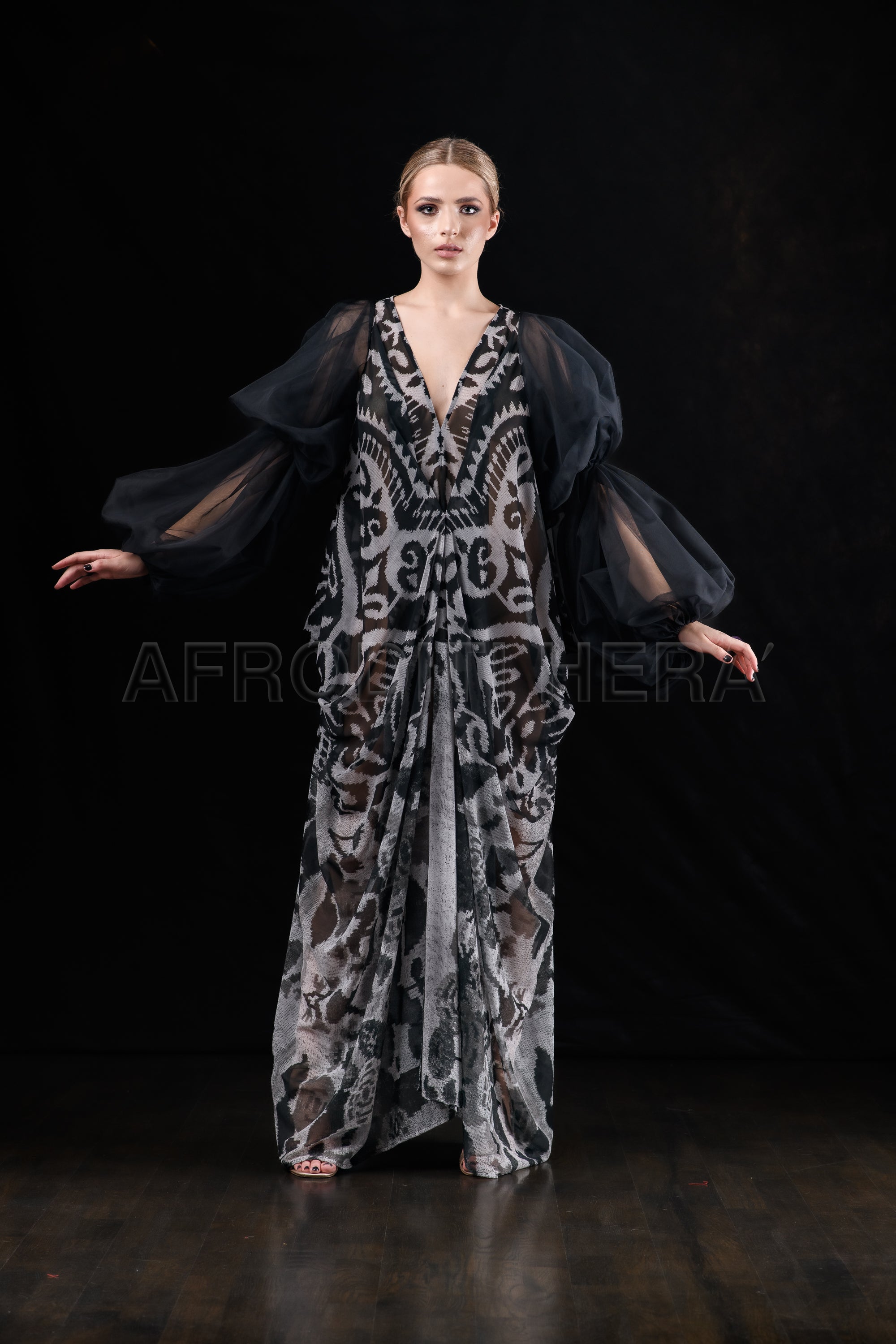 She in the wind - 34 kaftan Dress