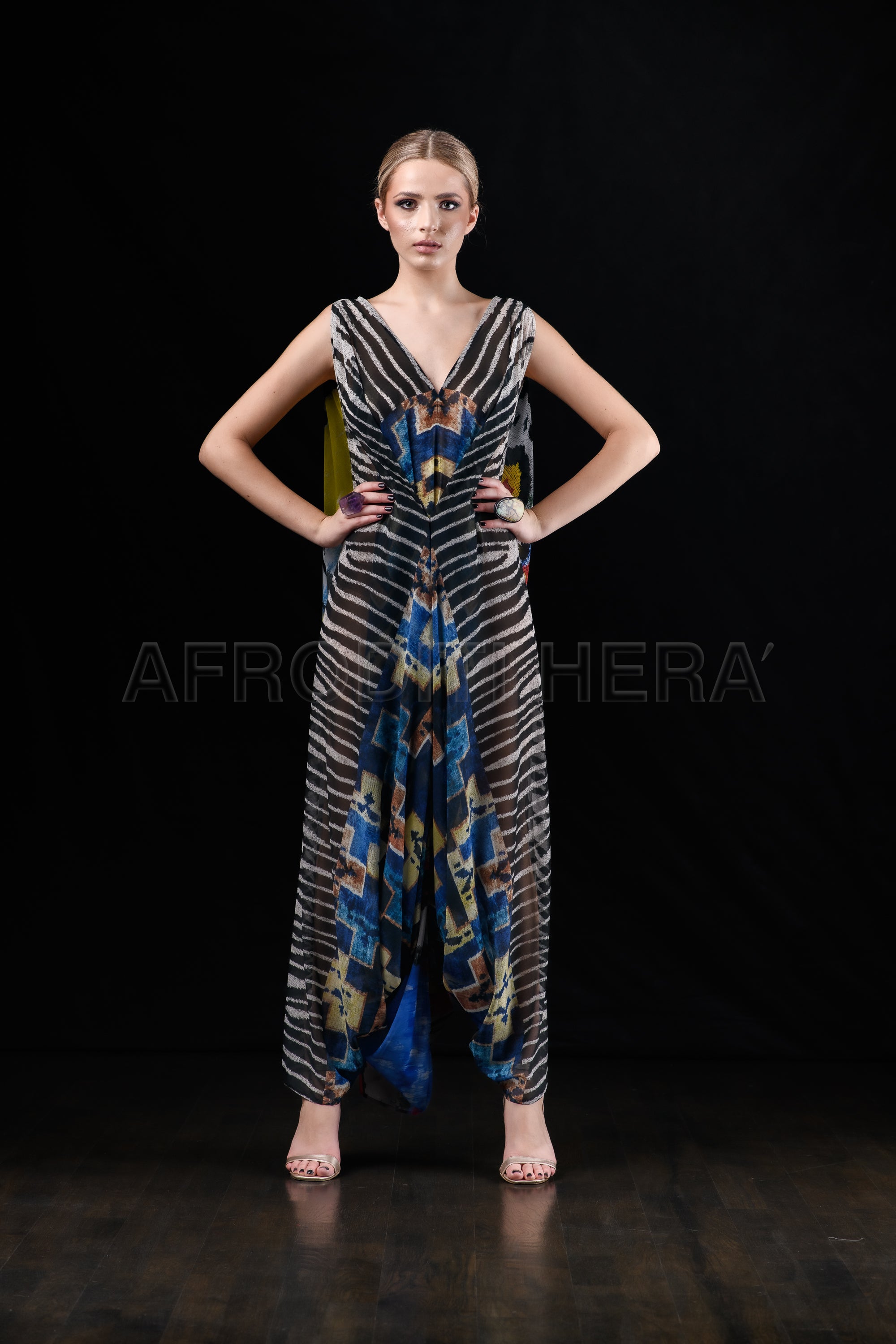 She in the wind - 35 Kaftan Dress