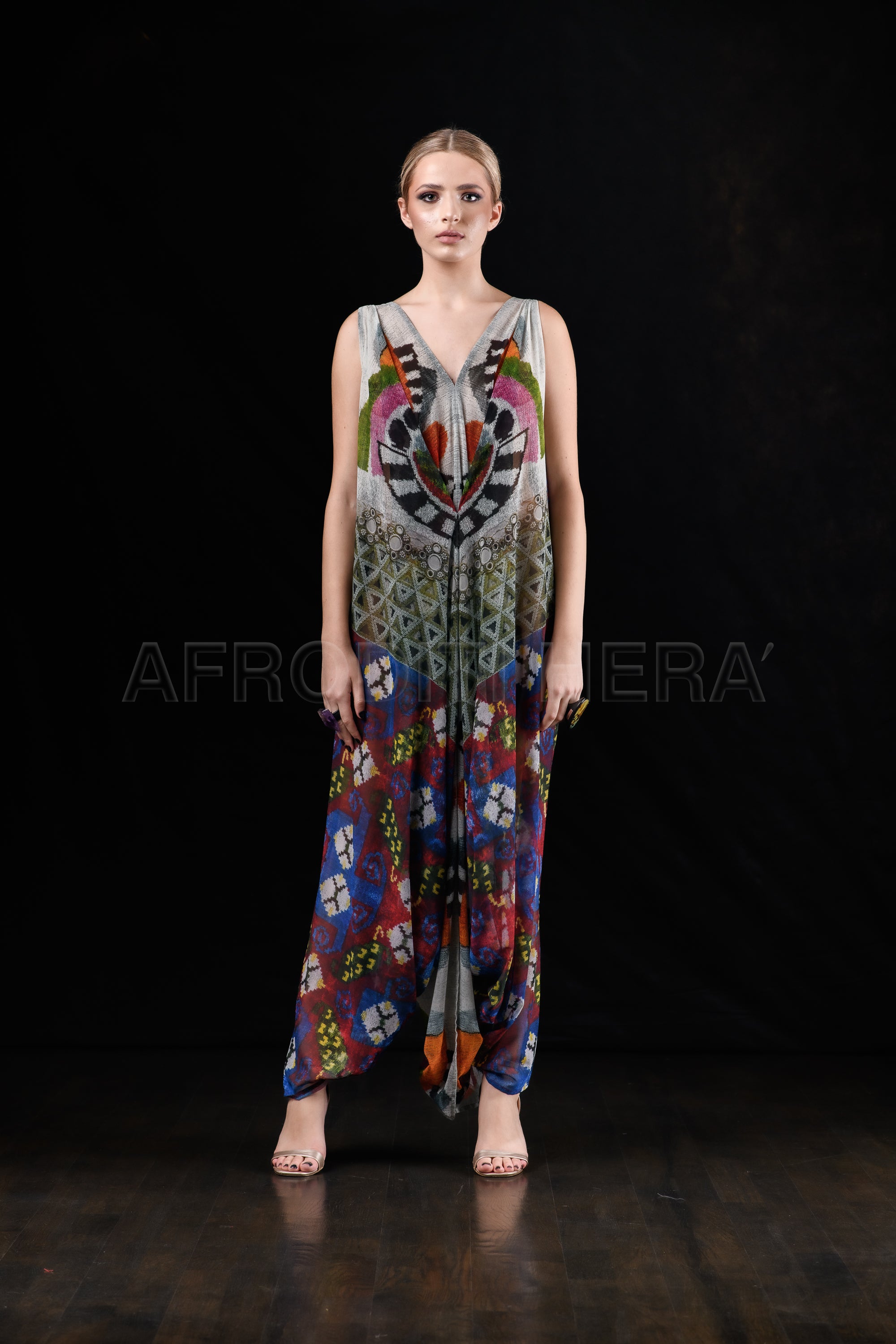 She in the wind - 36 Kaftan Dress