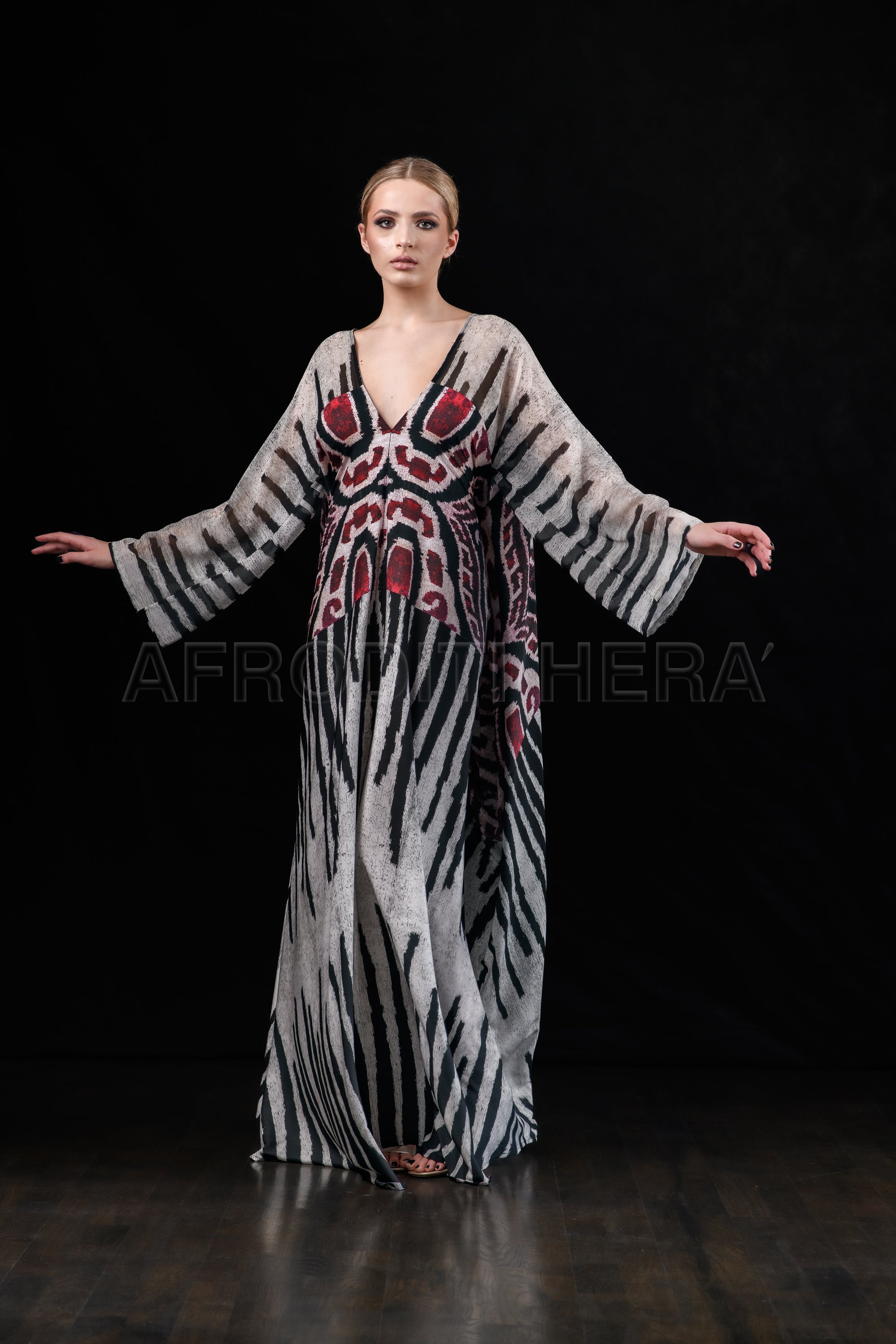 She in the wind - 39 Kaftan Dress