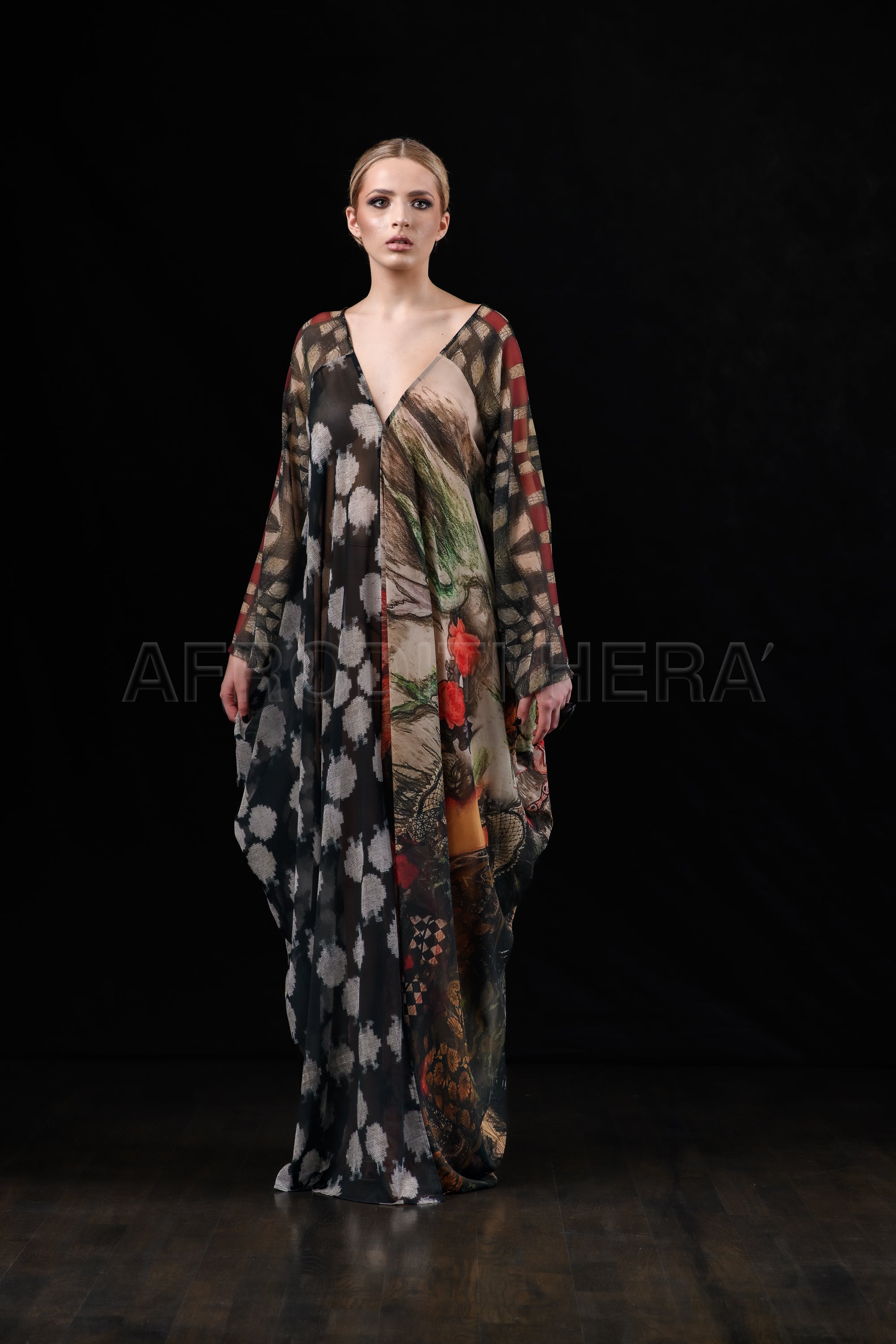 She in the wind - 41 Kaftan Dress