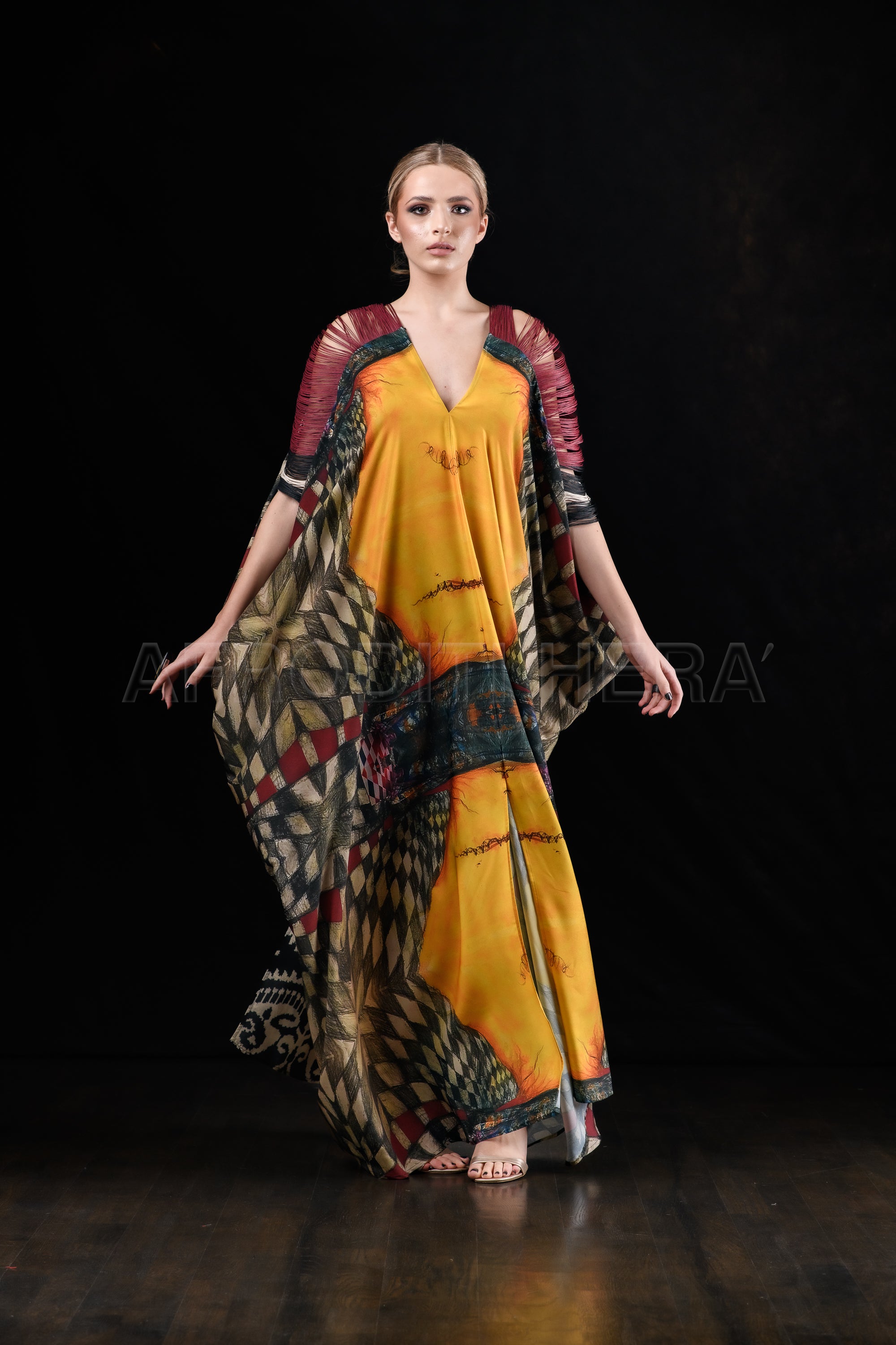 She in the wind - 47 Kaftan Dress