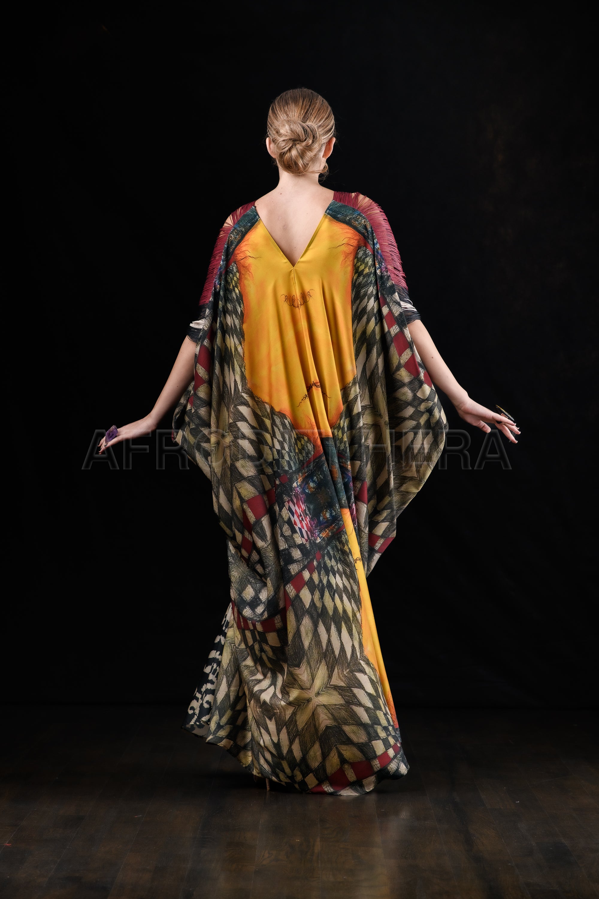 She in the wind - 47 Kaftan Dress