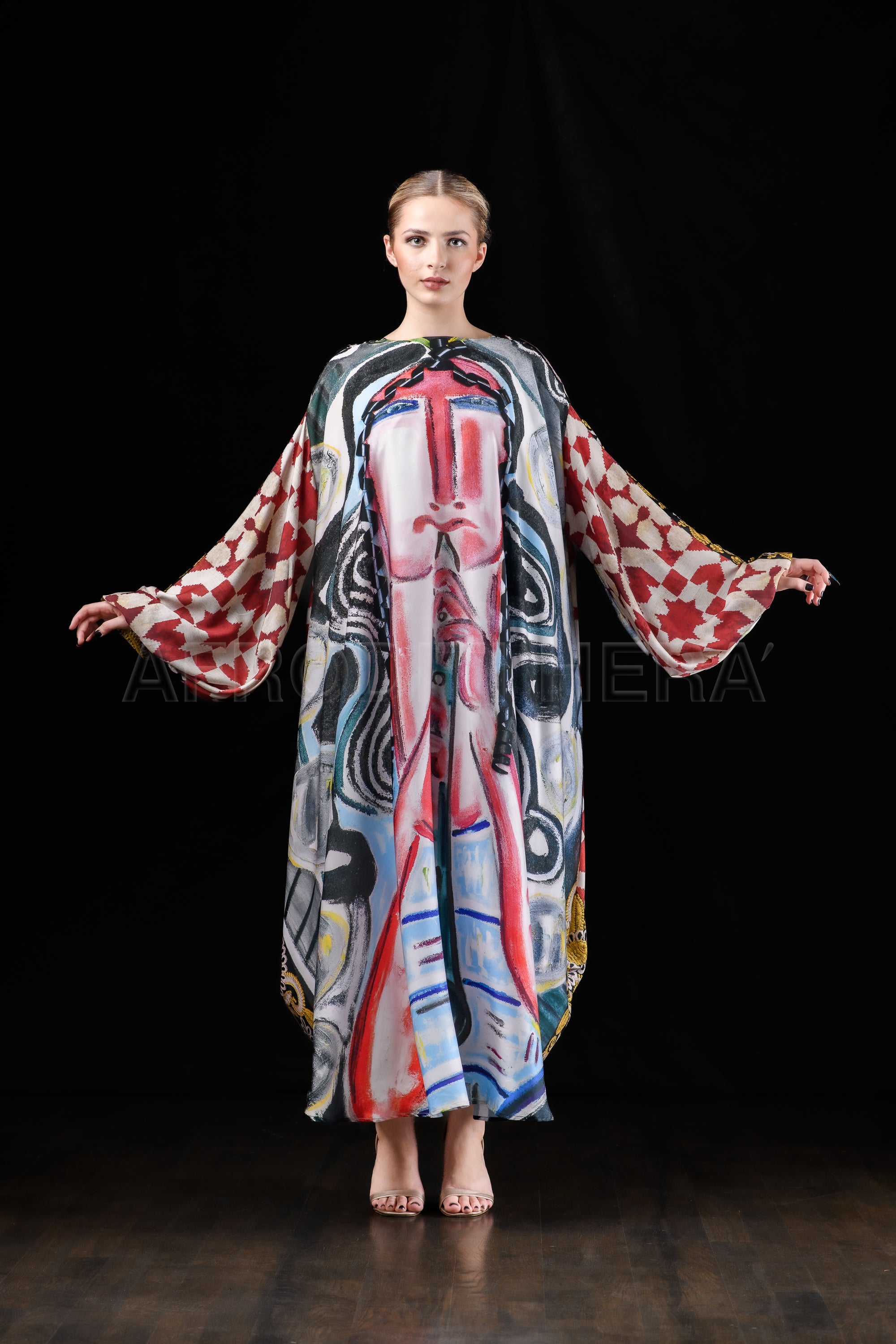 She in the wind - 54 Kimono