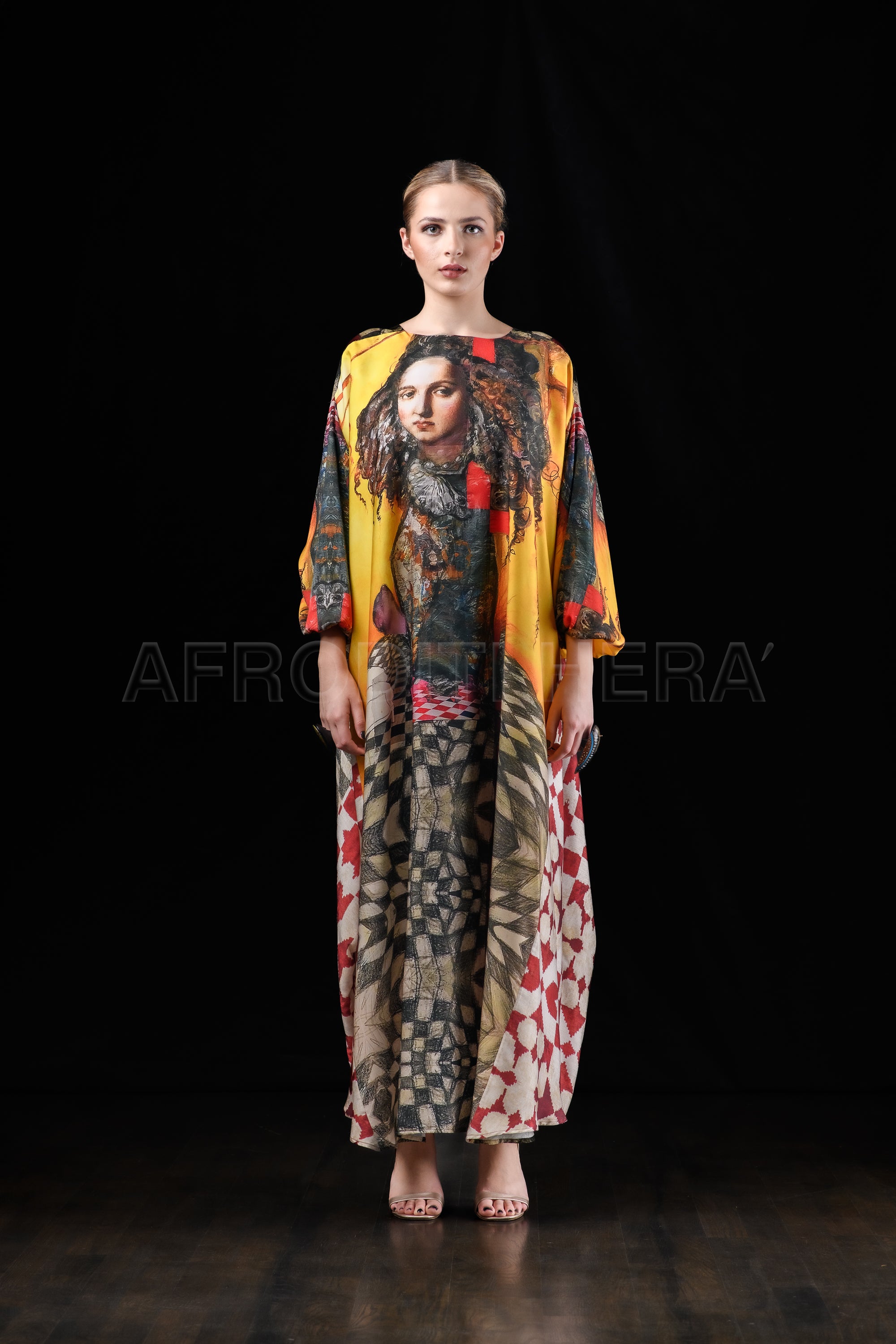 She in the wind - 55 Kimono