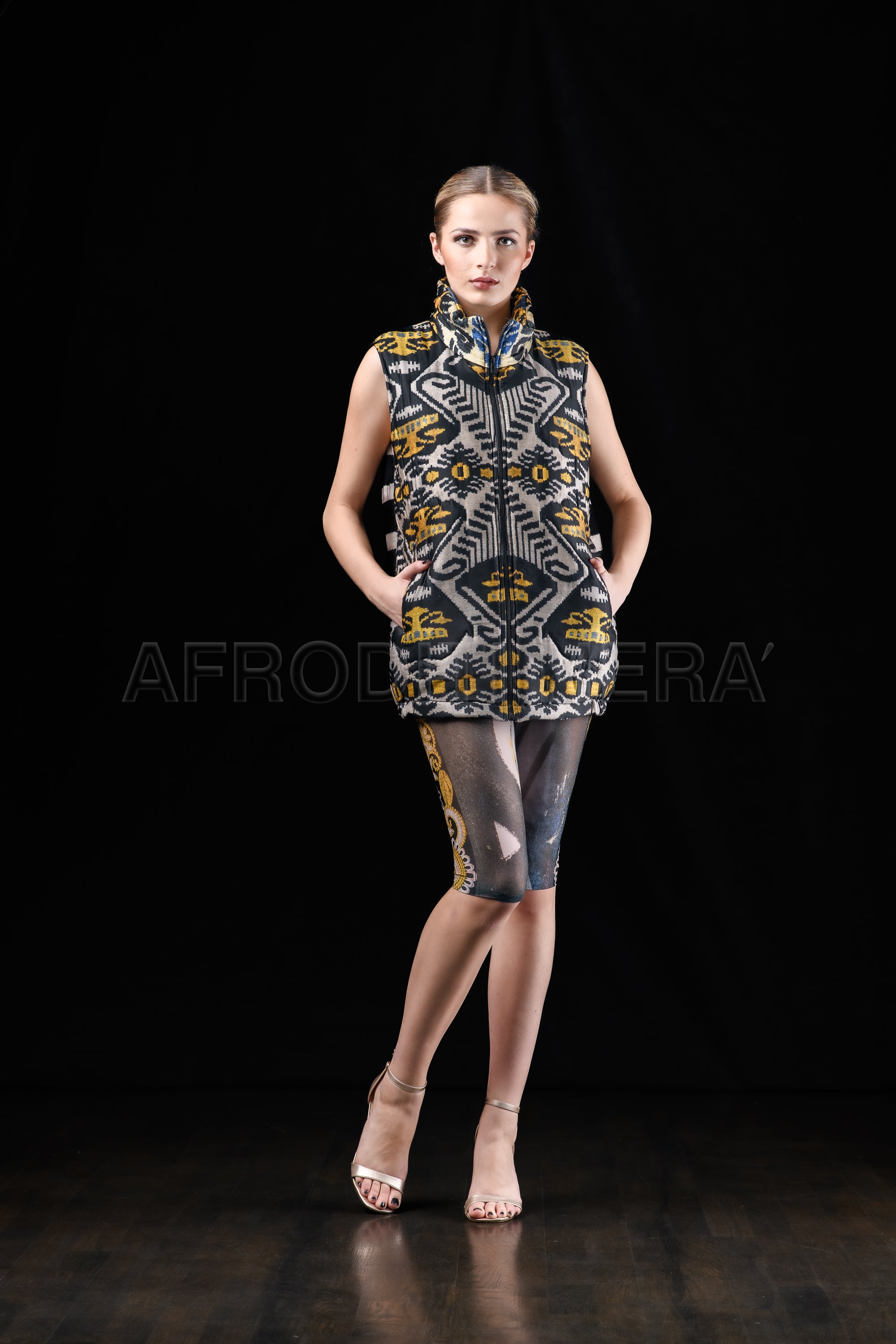She in the wind - 58A Kimono