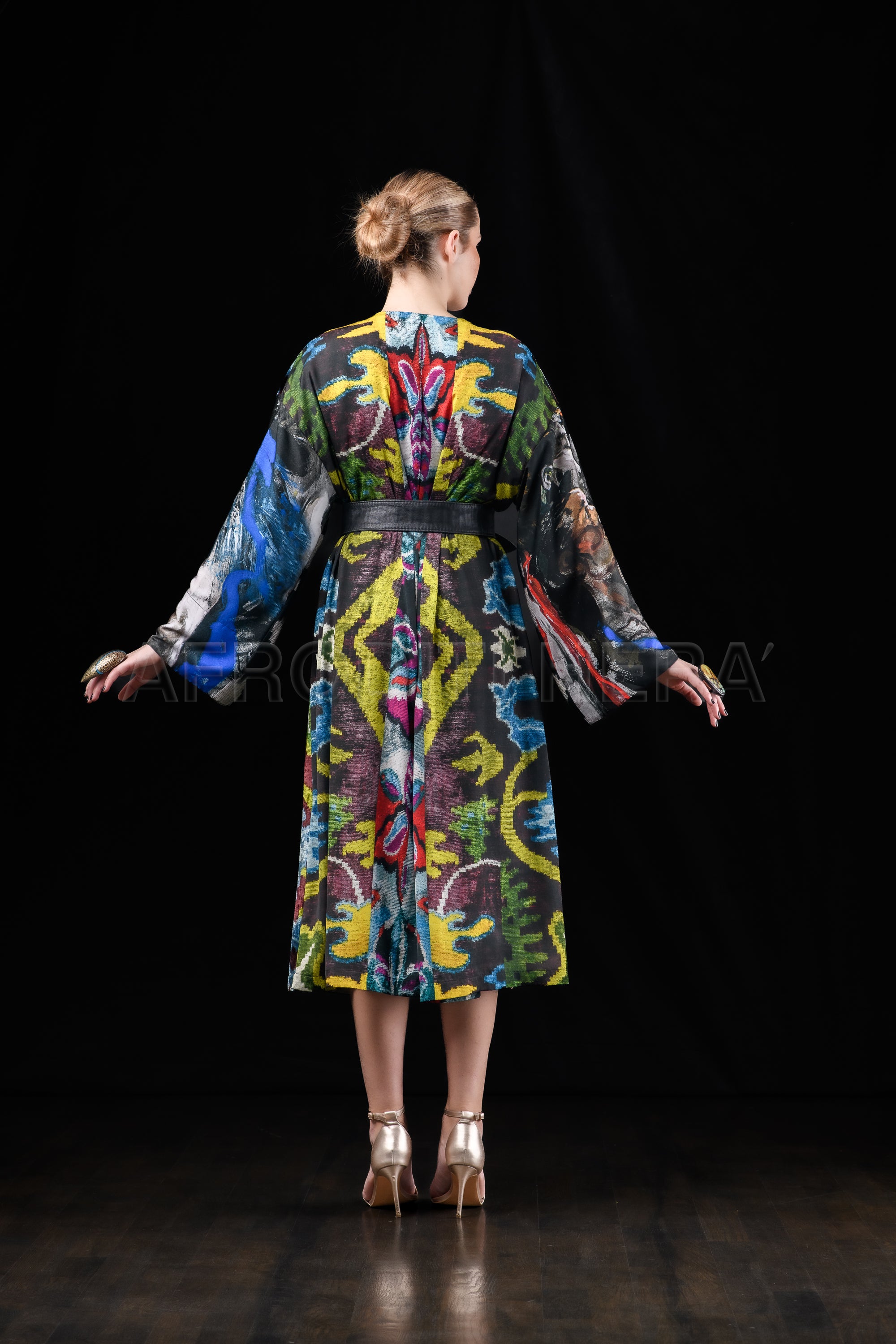 She in the wind - 60 Kimono