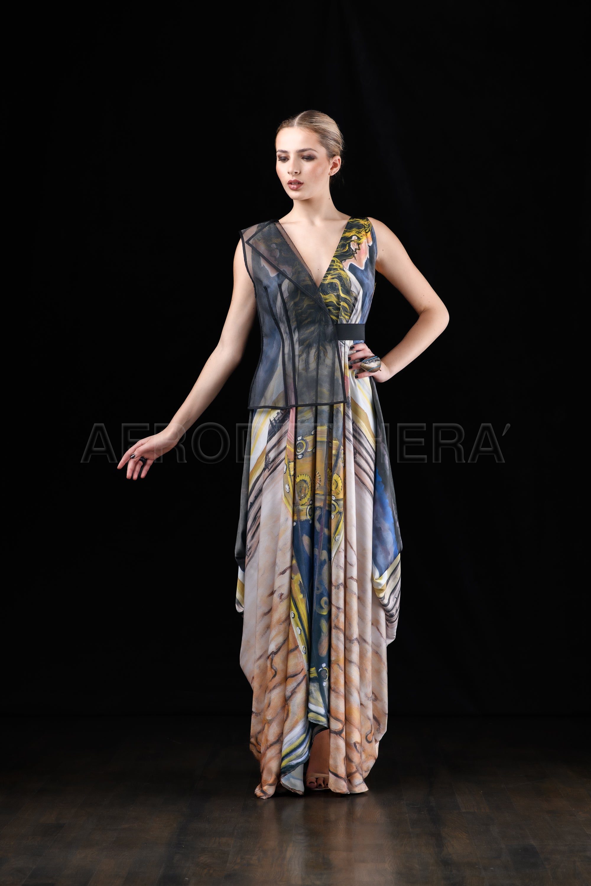 She in the wind - 71 Half Sleeveless Blazer