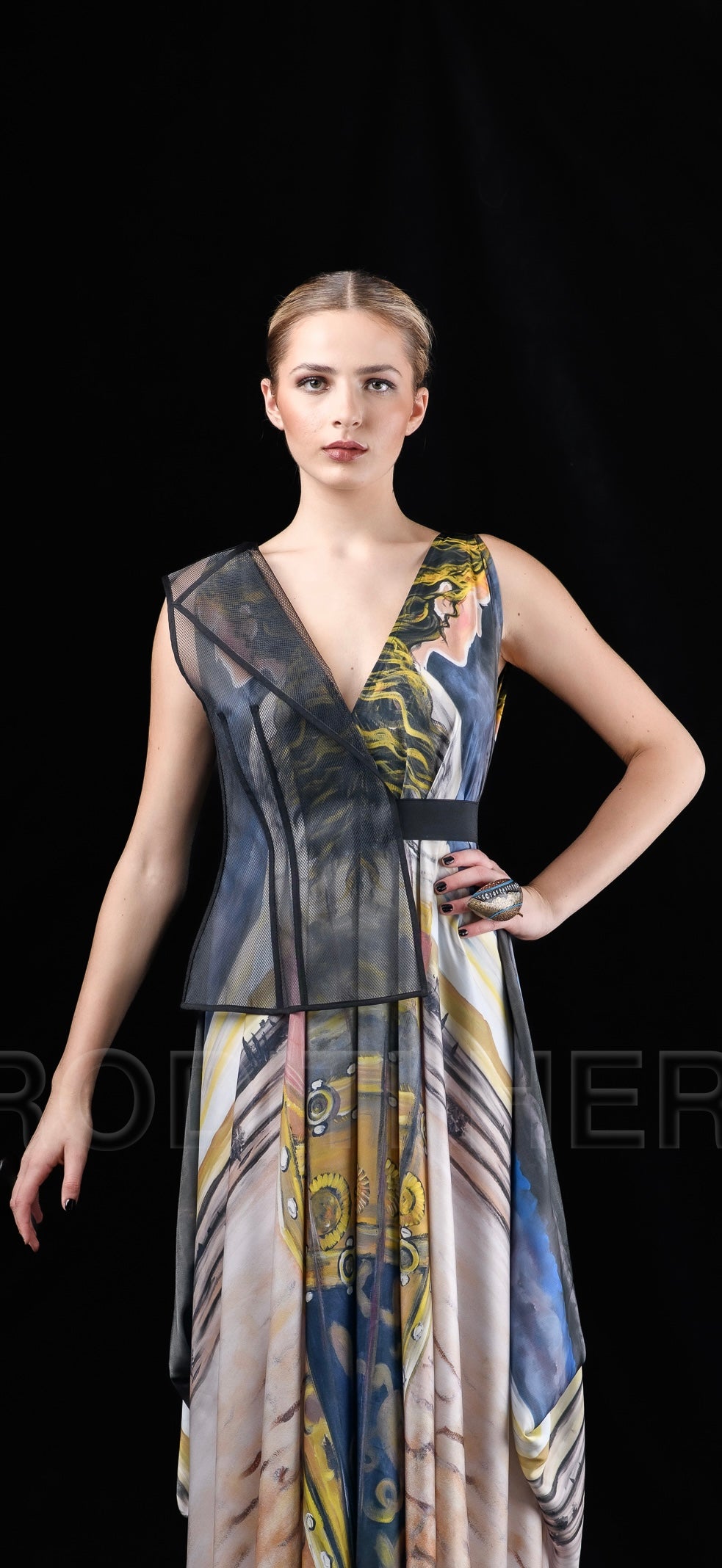She in the wind - 71 Half Sleeveless Blazer