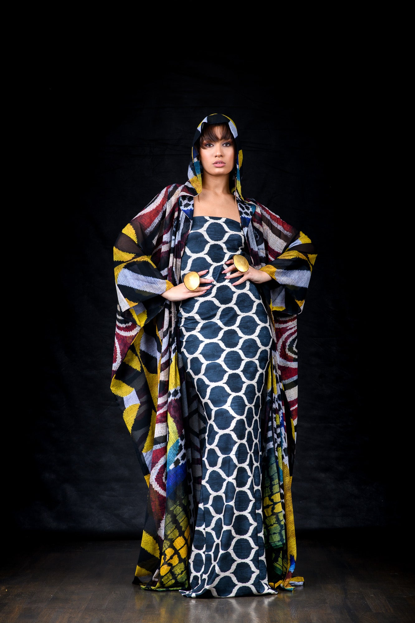 Arabesque Affinity - 72 Hooded Kimono