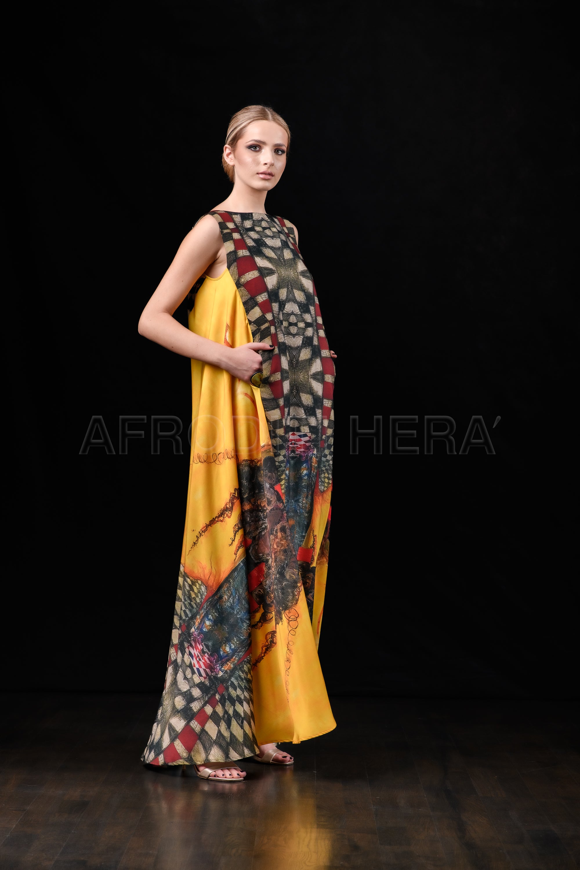 She in the wind - 17 Kaftan Dress