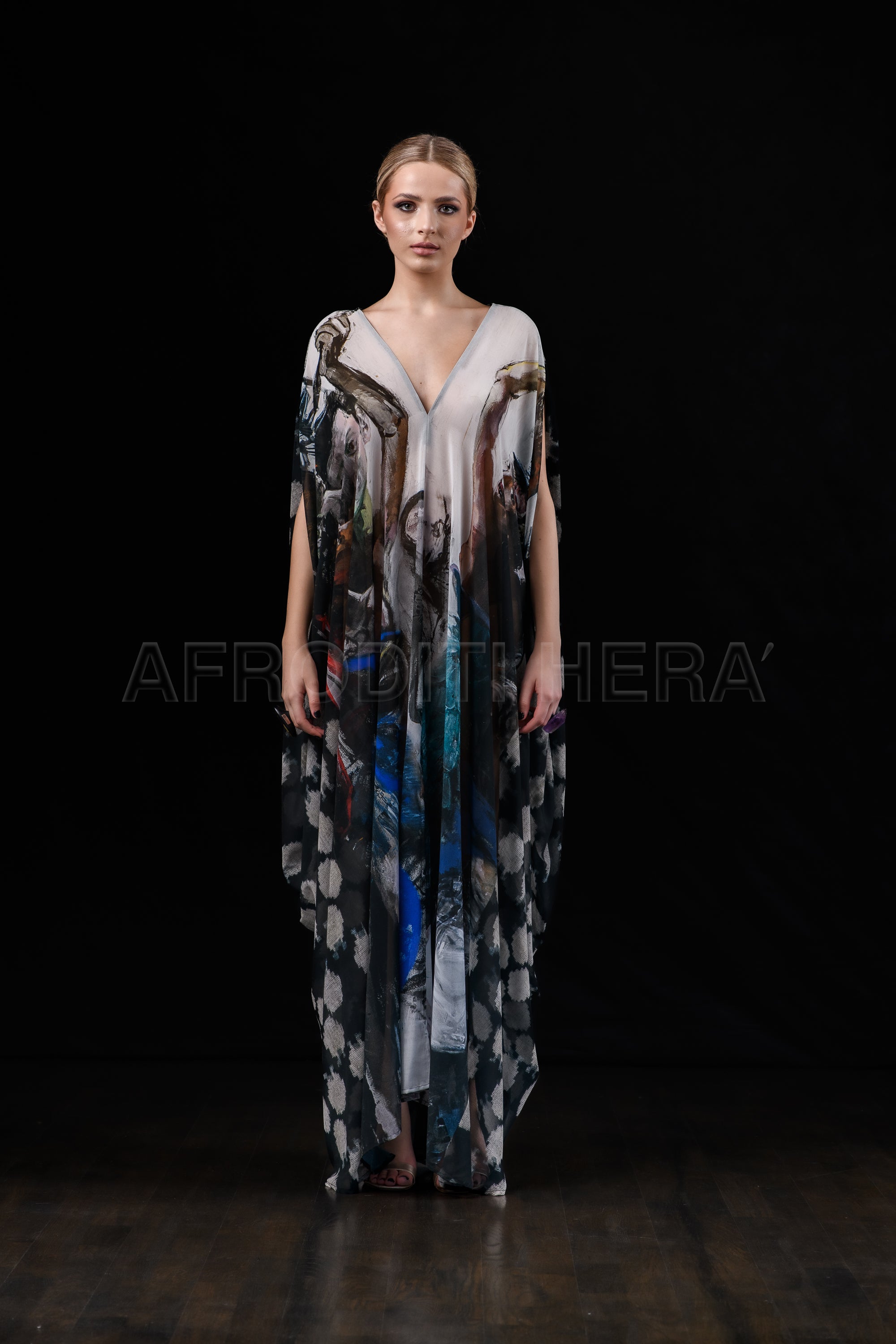 She in the wind - 21 Kaftan Dress